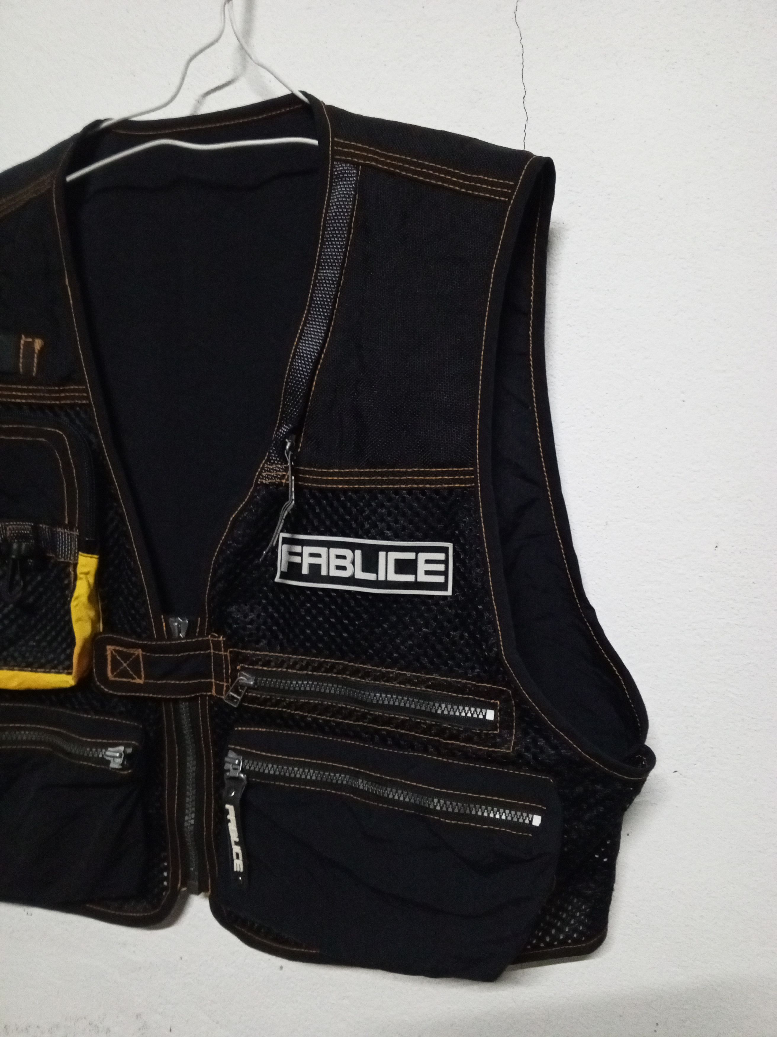 Japanese Brand Vintage Japanese Brand Fablice Multi-Pocket Tactical Vest Size US L / EU 52-54 / 3 - 3 Thumbnail