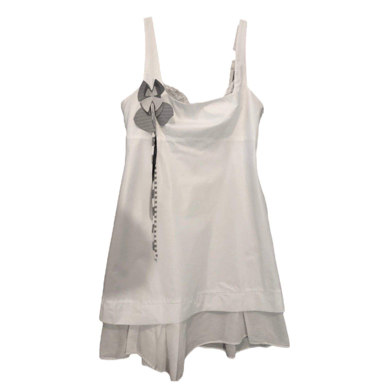 Cop Copine The Cop Copine Neutral Flower Dress Size ONE SIZE - 1 Thumbnail