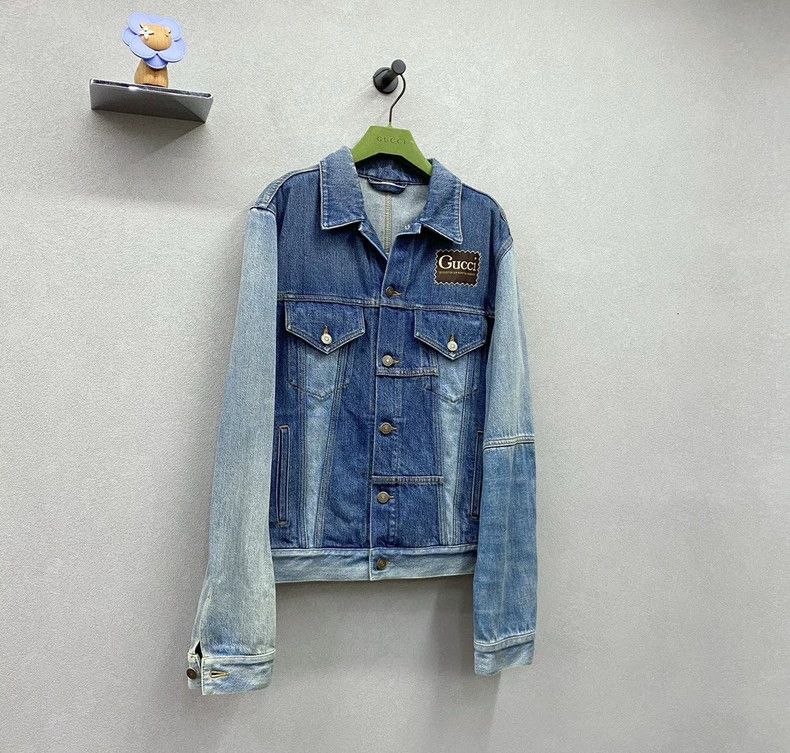 Gucci GucciBlue denim jacket 2503-Nextarrow Size US M / EU 48-50 / 2 - 3 Thumbnail