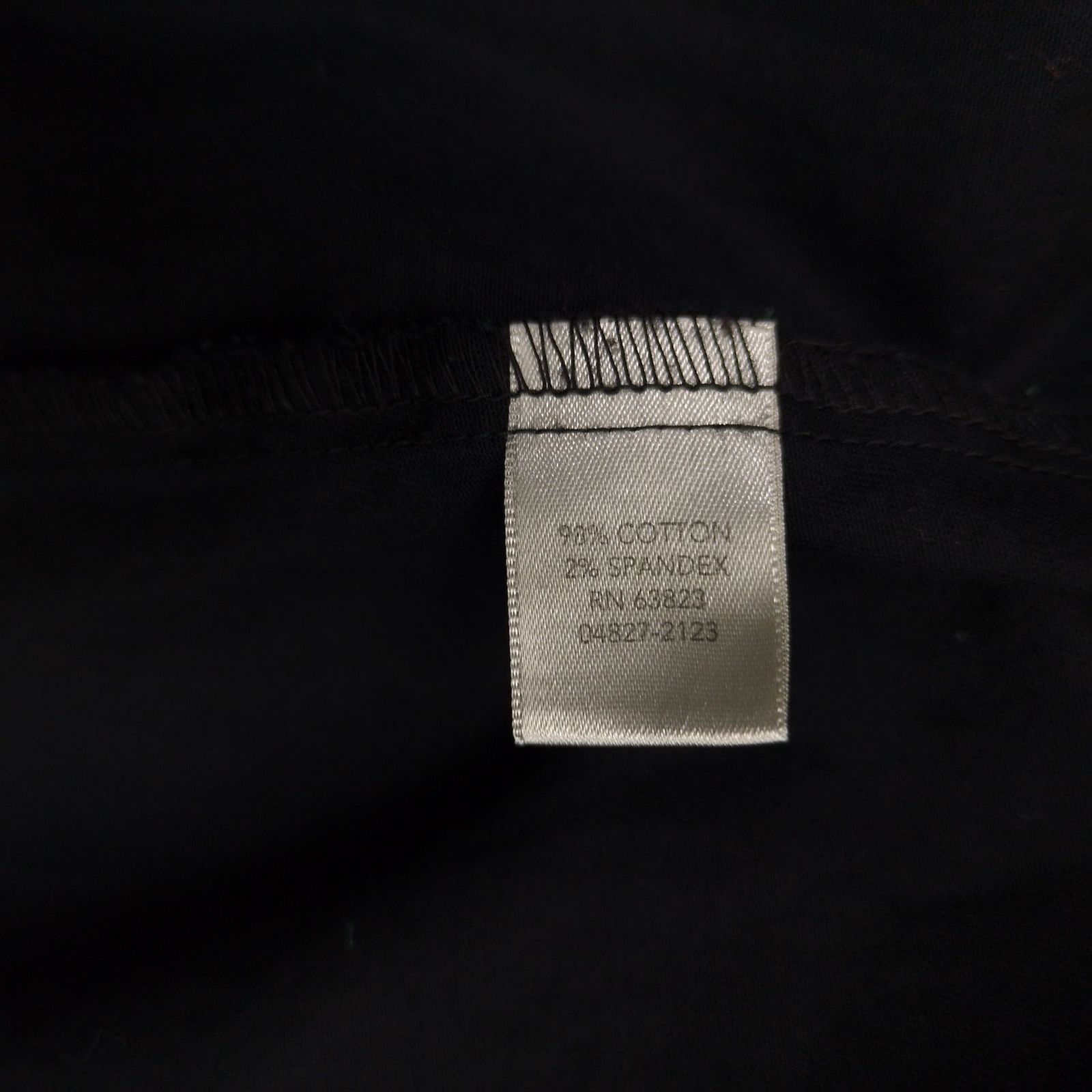 Other Christopher & Banks Women's S Pewter Button Black Shirt Size S / US 4 / IT 40 - 7 Thumbnail