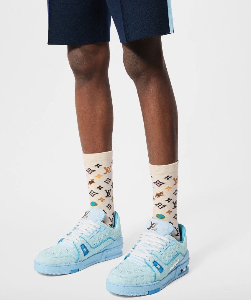 Louis Vuitton × Tyler The Creator MONOGRAM CRAGGY SOCKS SIZE M M7527M Size ONE SIZE - 2 Thumbnail