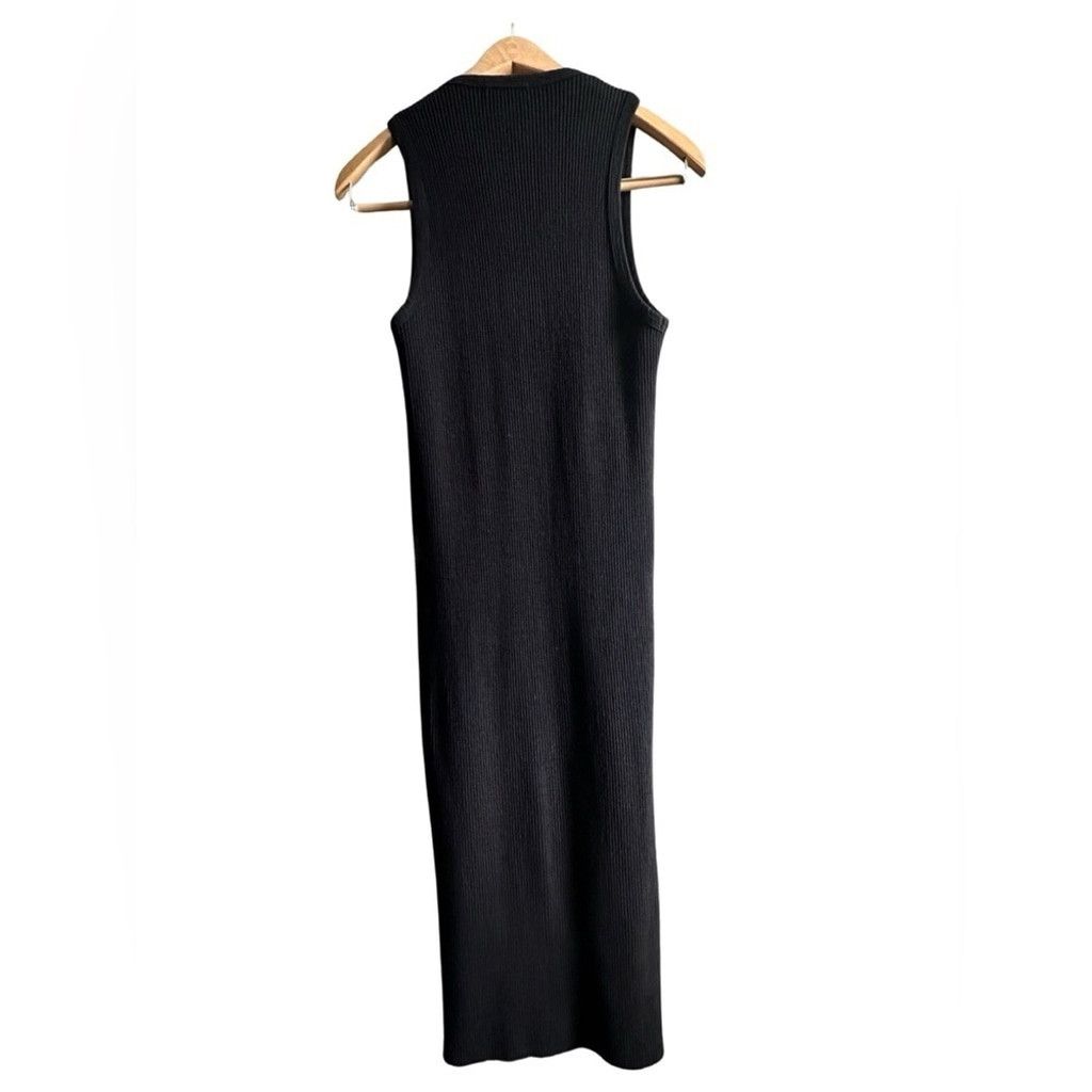 James Perse JAMES PERSE Sleeveless MIDI Tank Dress Black Women’s Size 1. Size XXS / US 00 / IT 34 - 4 Thumbnail