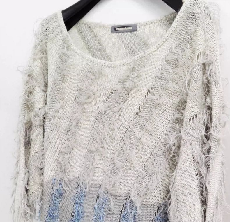 Issey Miyake issey miyake Linen blended knitted top Size M / US 6-8 / IT 42-44 - 3 Thumbnail