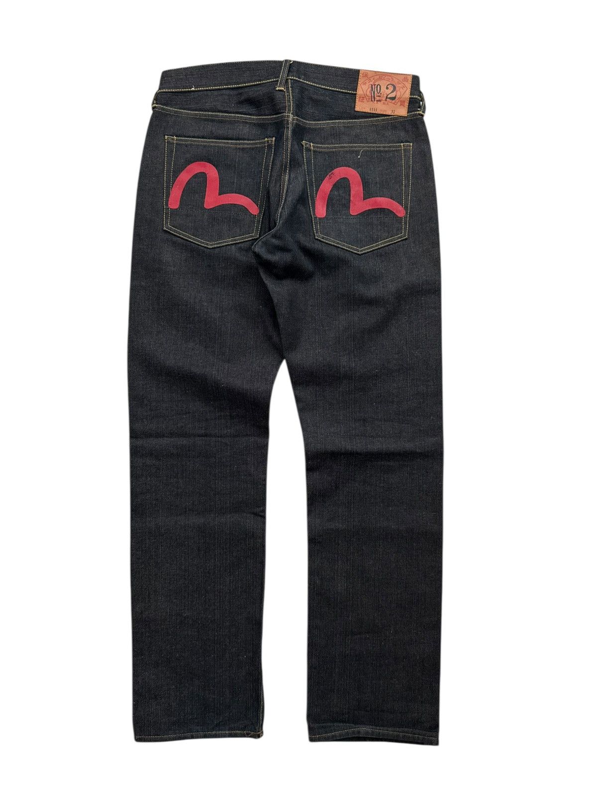 Evisu OG Painted Daicock LOT 0331 Red Gull Size US 32 / EU 48 - 1 Thumbnail