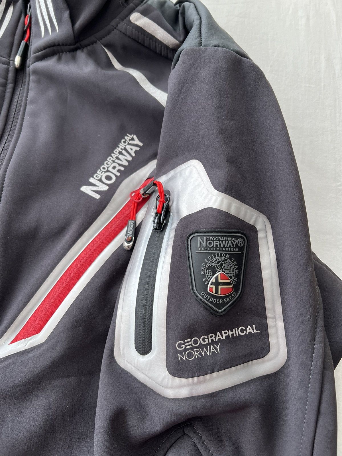 Vintage Geographical Norway Turbo Dry Softshell Jacket Size US M / EU 48-50 / 2 - 11 Thumbnail