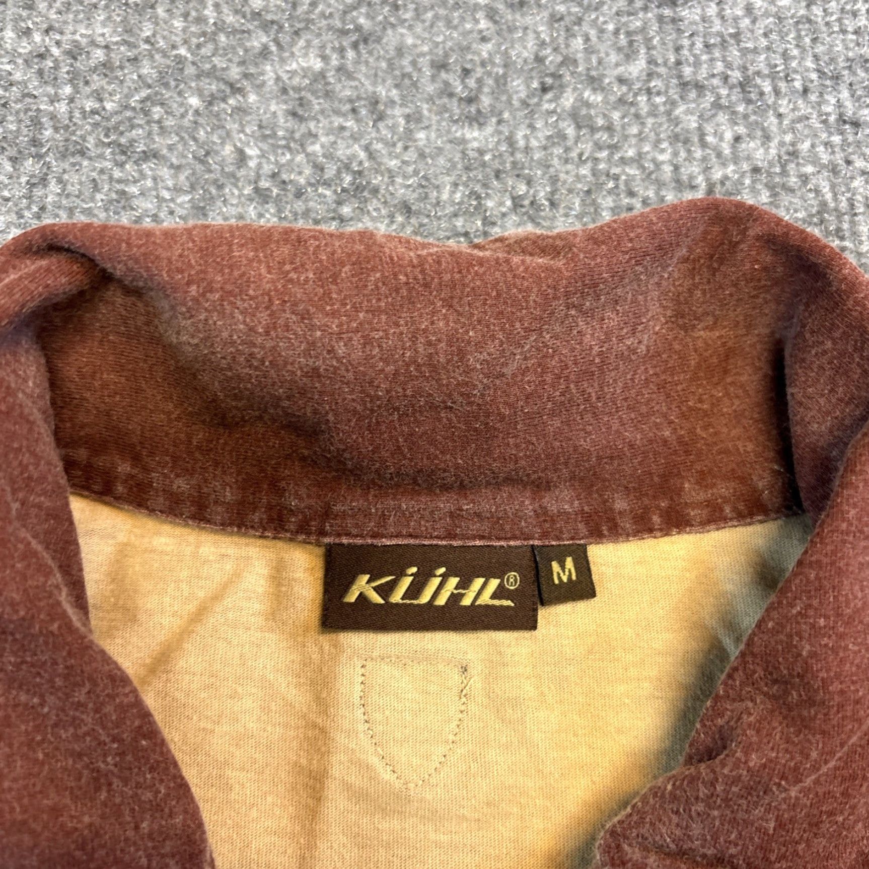 Vintage Kuhl Polo Shirt Mens XL Burgundy Wine 1/4 Zip Collared Golf Outdoor Athletic Polo Shirt Mens XL Burgundy Wine 1/4 Zip Collared Golf Outdoor Athletic Size US XL / EU 56 / 4 - 2 Thumbnail