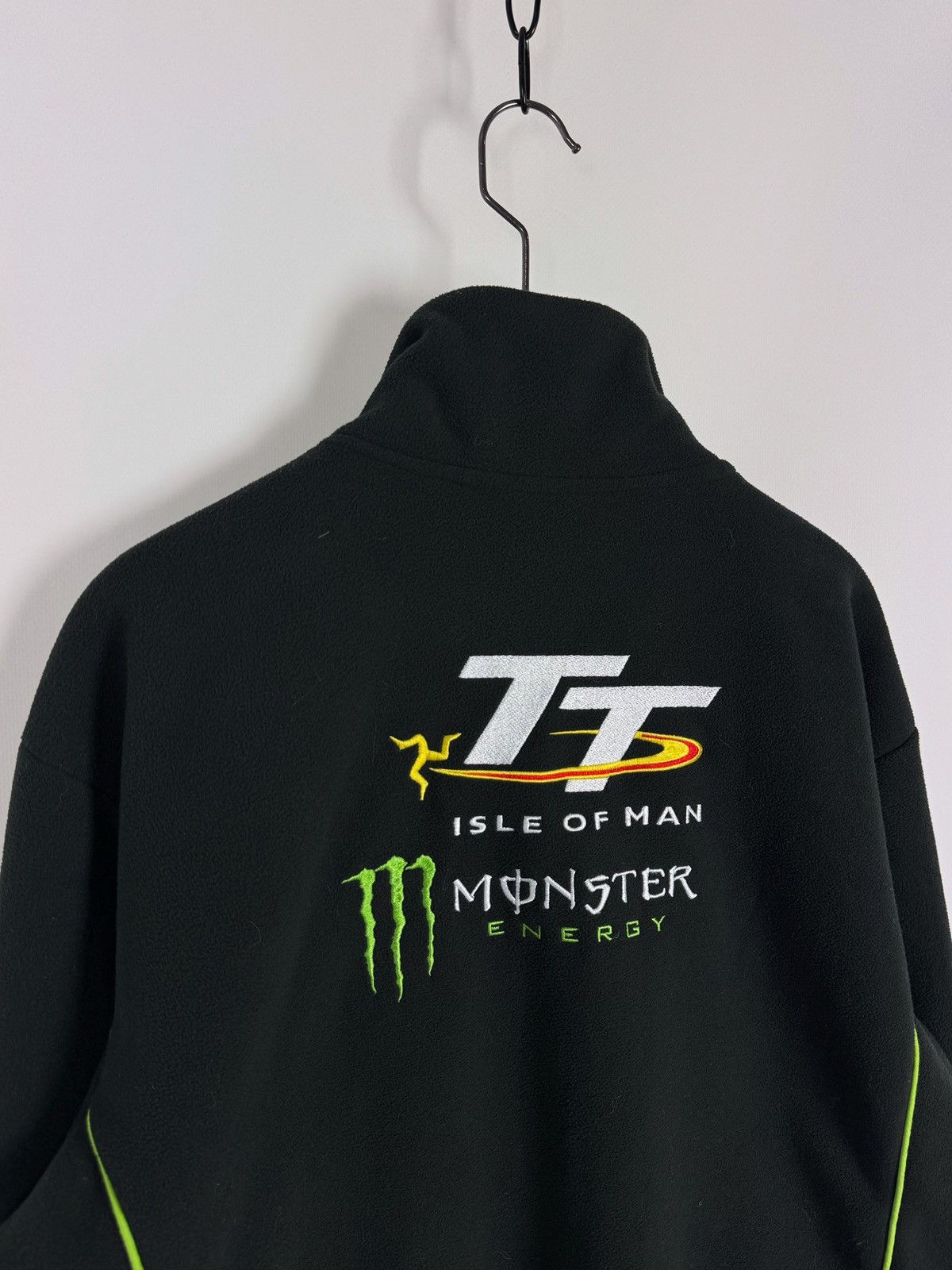 Vintage Monster Energy TT Isle Of Man Fleece Jacket Size US S / EU 44-46 / 1 - 12 Thumbnail