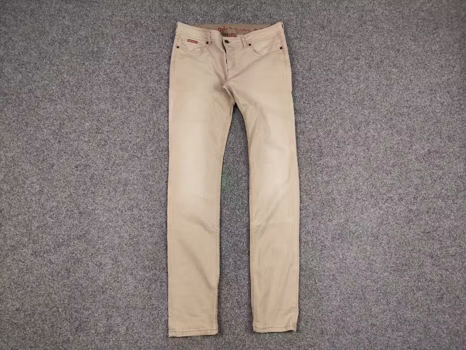 Dolce & Gabbana Vintage 90's Dolce & Gabbana amazing Beige denim tight Jeans Size 30" / US 8 / IT 44 - 5 Thumbnail