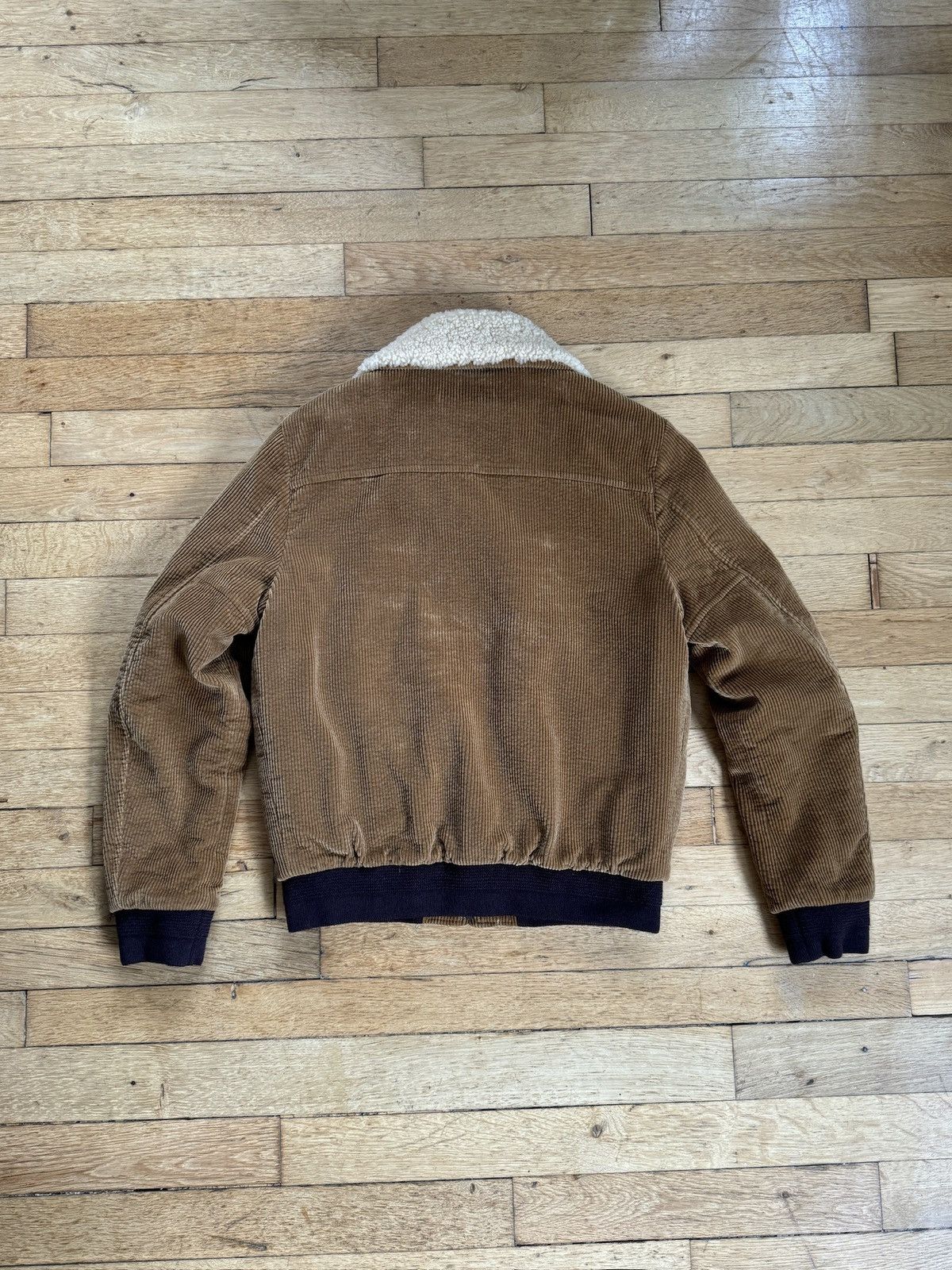 Saint Laurent Paris Saint Laurent Paris 2017 Corduroy Fur Collar Bomber Jacket Size US M / EU 48-50 / 2 - 2 Thumbnail