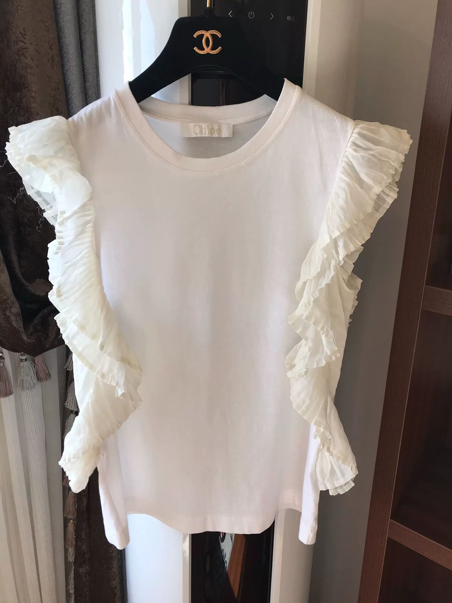 Chloe Chloe Ruffle Women's Top Size S / US 4 / IT 40 - 1 Thumbnail