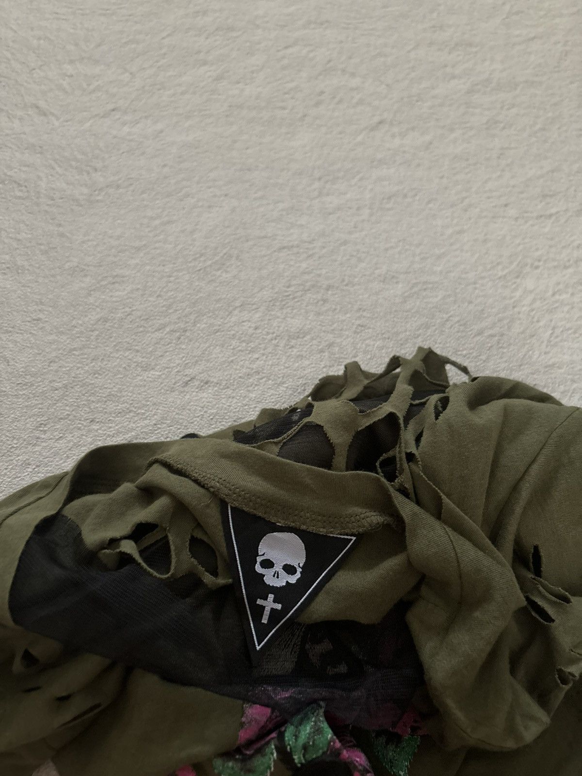 Hysteric Glamour Y2k skull rose ifsixwasnine punk style tshirt Size M / US 6-8 / IT 42-44 - 7 Thumbnail