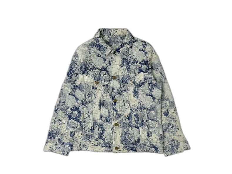 Louis Vuitton Louis Vuitton Floral Denim Jacket Size US L / EU 52-54 / 3 - 1 Thumbnail