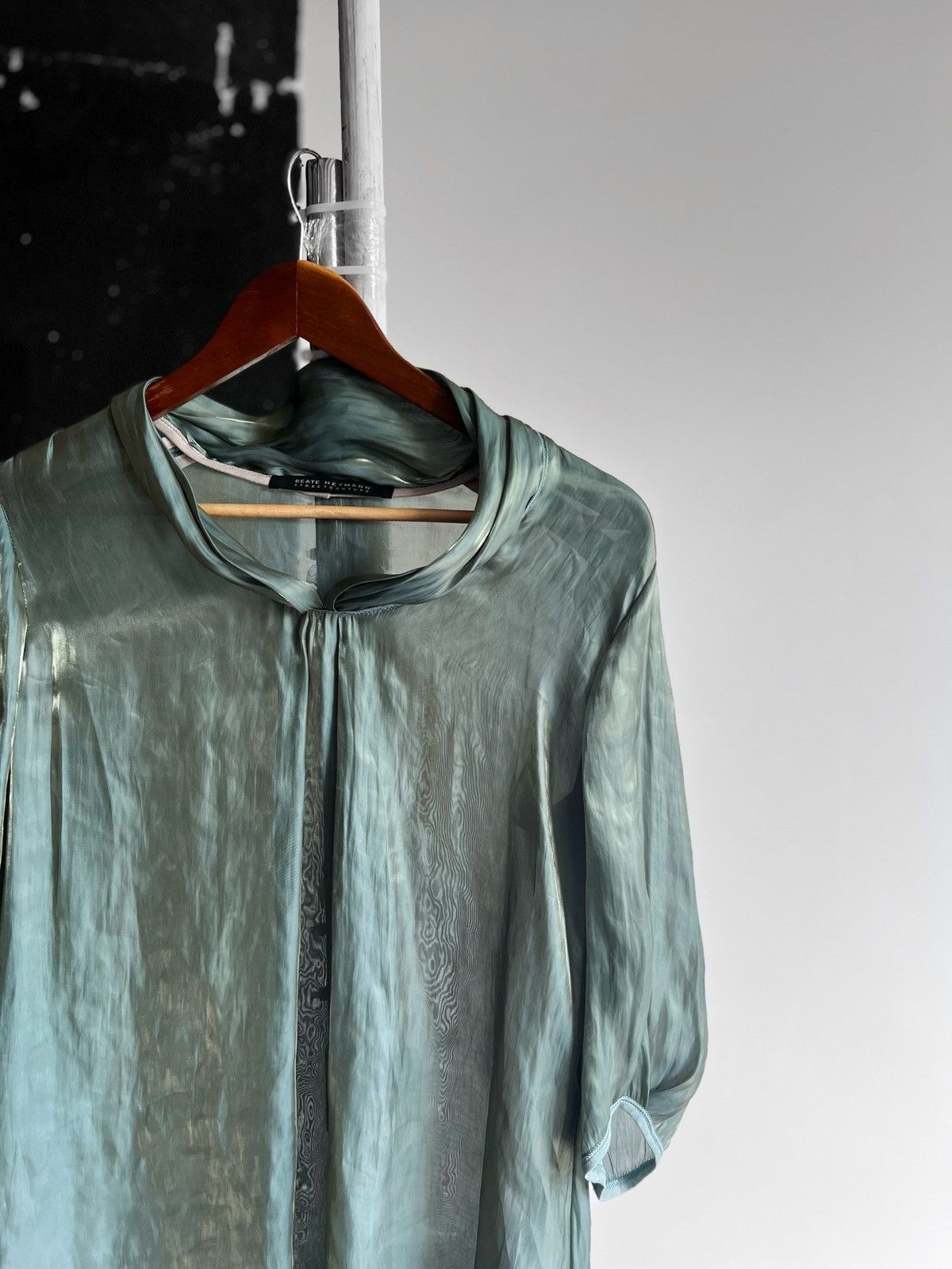 Designer Beate Heymann Street Couture Womens Premium Silk Blouse Size M / US 6-8 / IT 42-44 - 5 Thumbnail