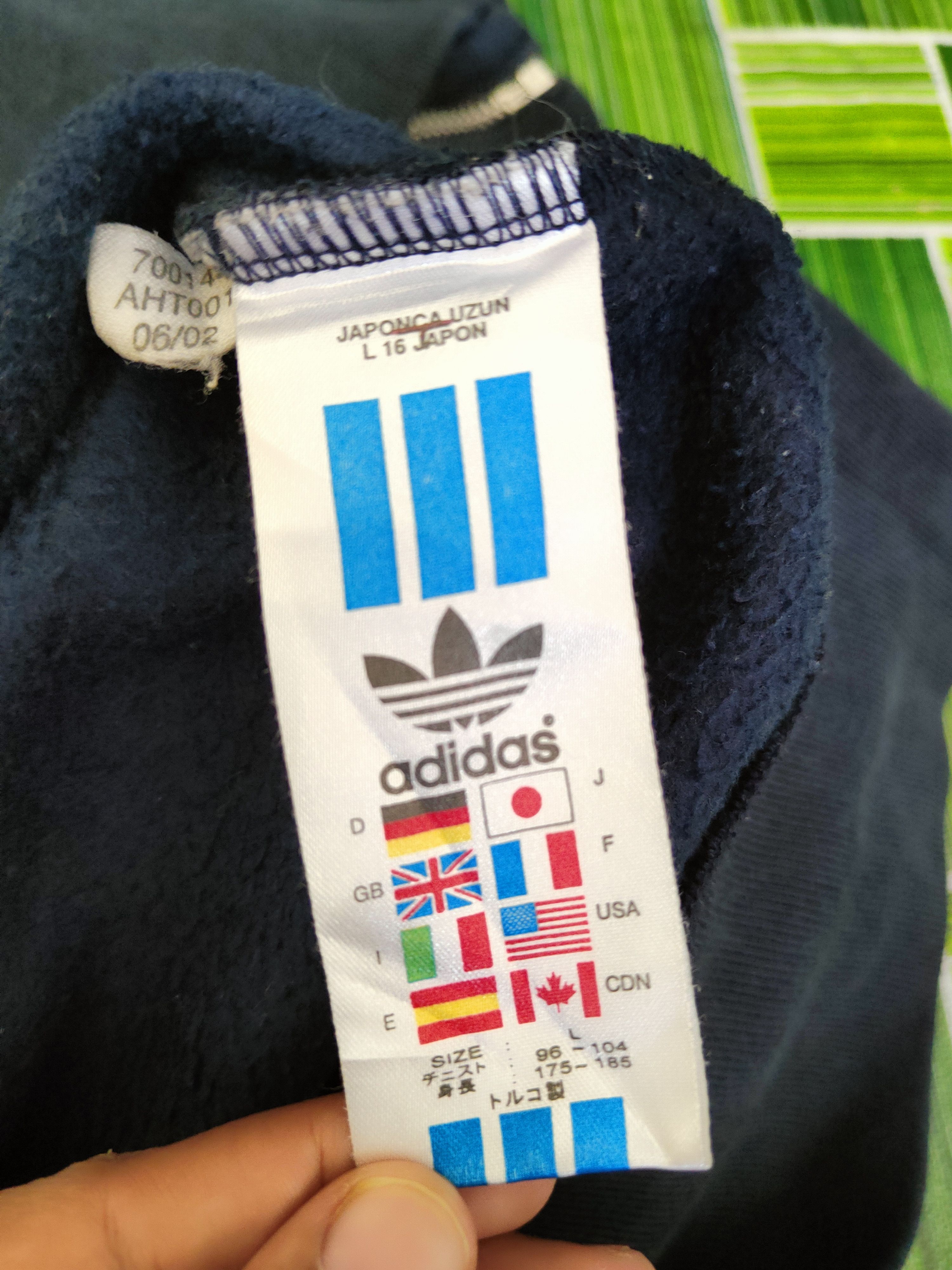 Adidas DL Adidas Vintage Black Hoodie Sweaters #46-207 Size US M / EU 48-50 / 2 - 12 Thumbnail