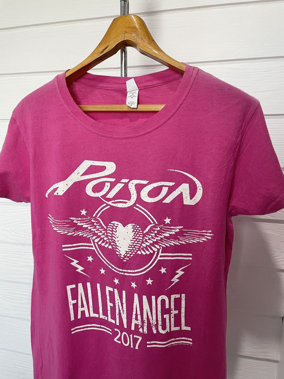Band Tees POISON FALLEN ANGEL TOUR 2017 Size M / US 6-8 / IT 42-44 - 3 Thumbnail
