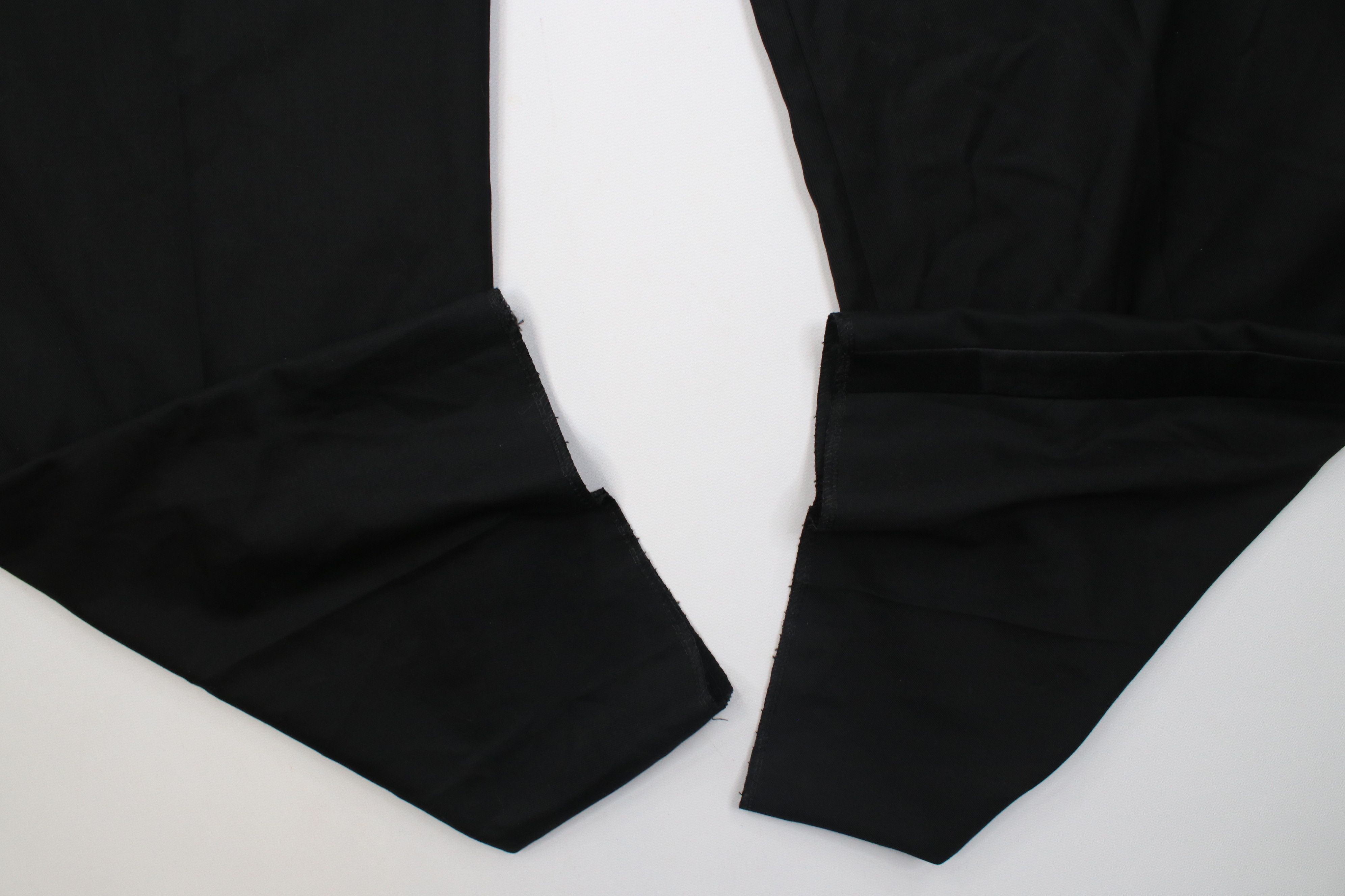 Vintage Vintage 90s Streetwear Wide Leg Tuxedo Chino Pants Black Size US 40 / EU 56 - 5 Thumbnail