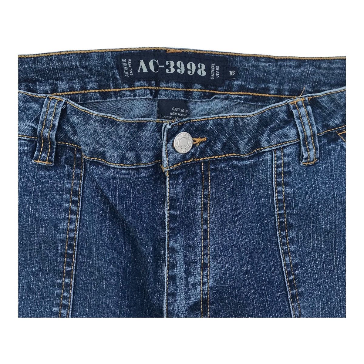 Japanese Brand AC-3998 Jeans Bushpants Light Denim Carpenter Pants Size US 32 / EU 48 - 2 Thumbnail