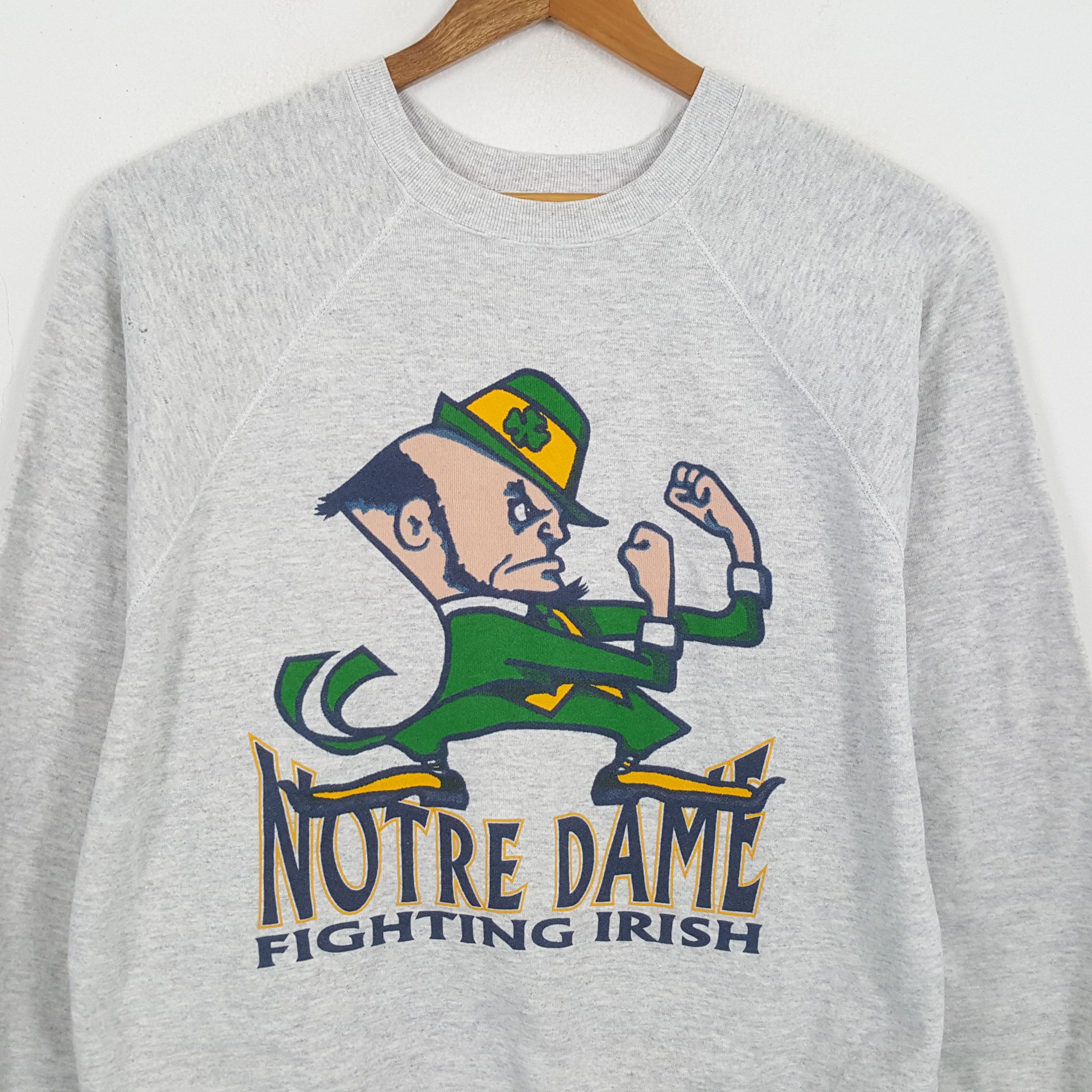 NFL × Vintage Vintage NOTRE DAME FIGHTING IRISH American NFL Sweatshirts Size US L / EU 52-54 / 3 - 2 Thumbnail