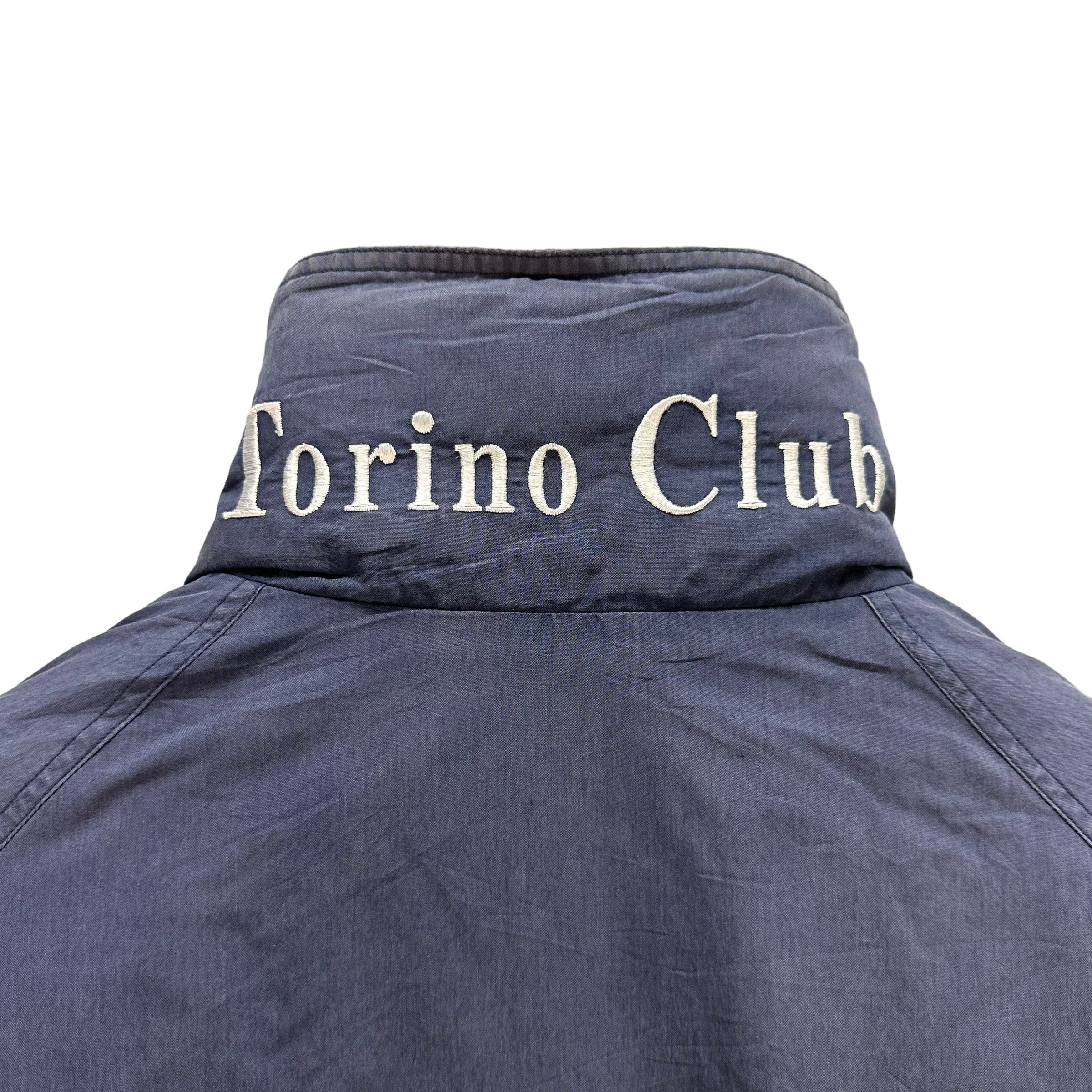Japanese Brand TRASHED🔥 TORINO CLUB NECK LOGO JACKET #7539-151 Size US L / EU 52-54 / 3 - 16 Thumbnail