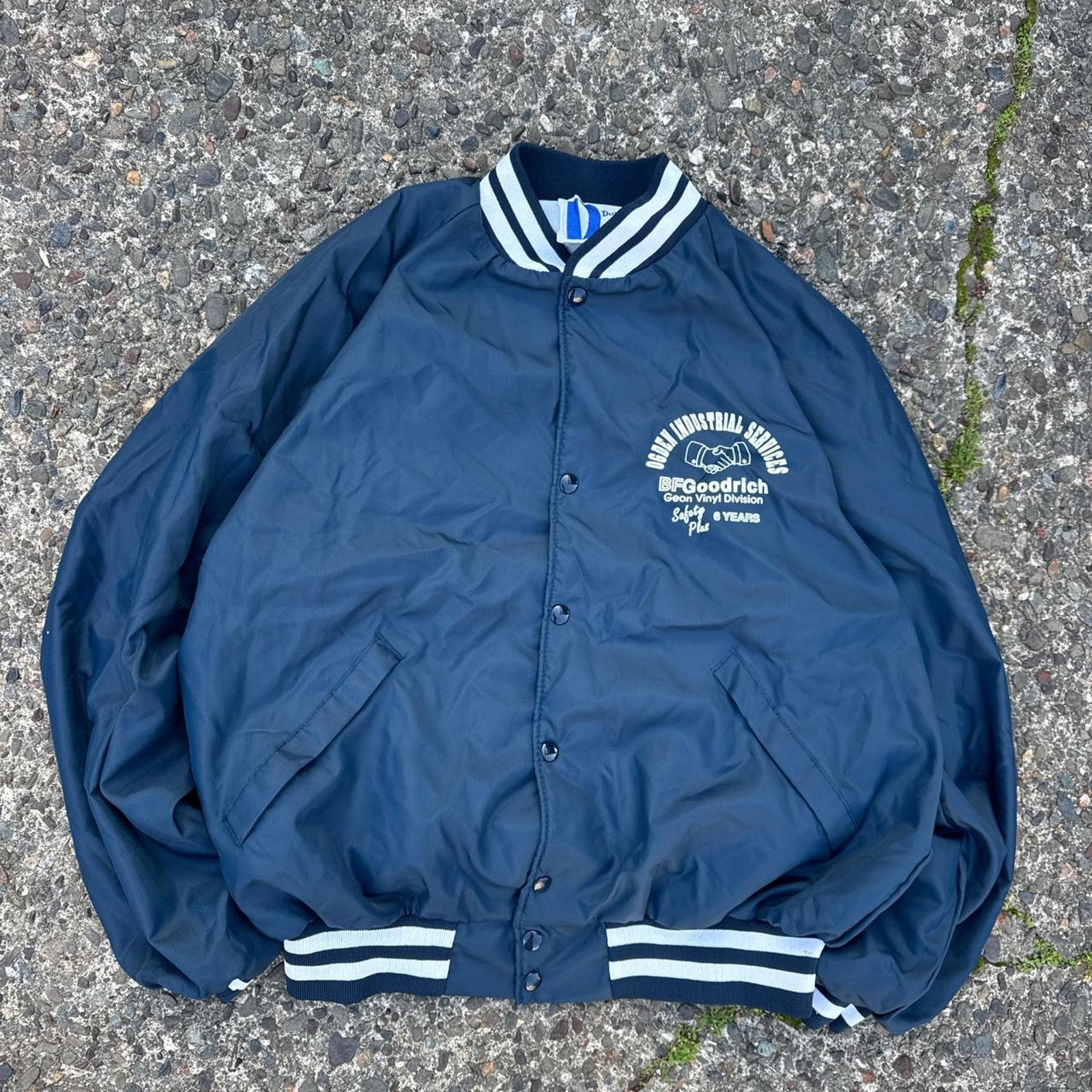 Dunbrooke Vintage 90s dunbrooke Hartwell Nylon Bomber Jacket –Size XL Size US XL / EU 56 / 4 - 1 Thumbnail