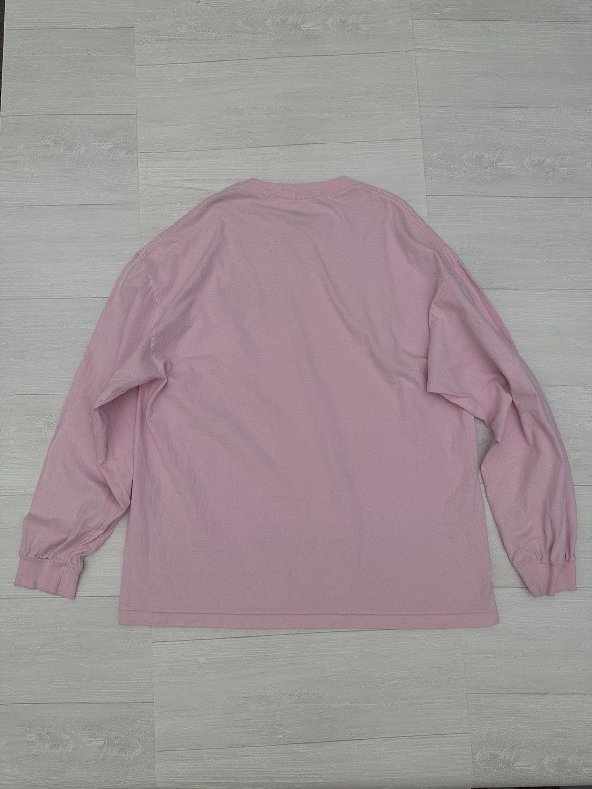 Xavier Wulf / Hollow Squad Xavier Wulf / Hollow Squad Pink Wolf Logo Long Sleeve Tee Size US XXL / EU 58 / 5 - 5 Thumbnail