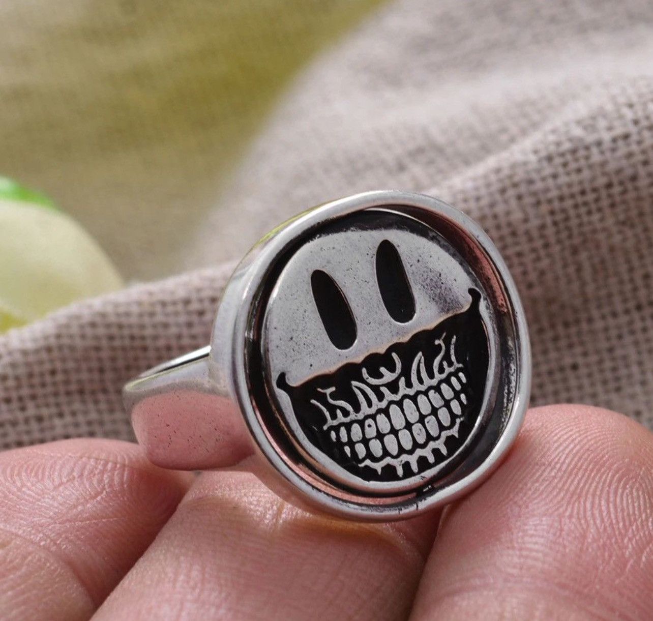 Jewelry × Other Smiley Face Flip Ring Size ONE SIZE - 3 Thumbnail