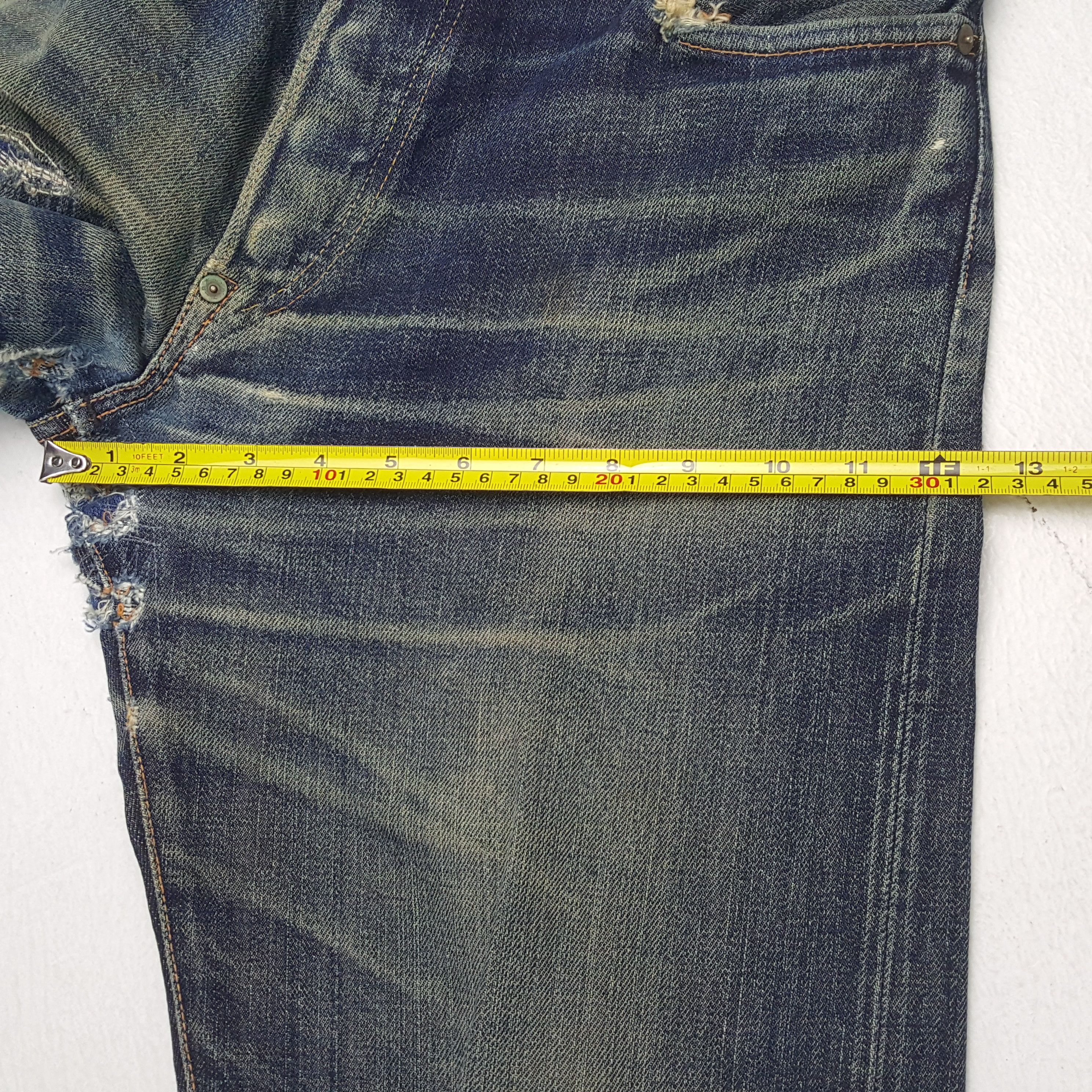 Vintage EVISU Japanese Brand Streetwear Custom Daicock Jeans Size US 29 - 9 Thumbnail