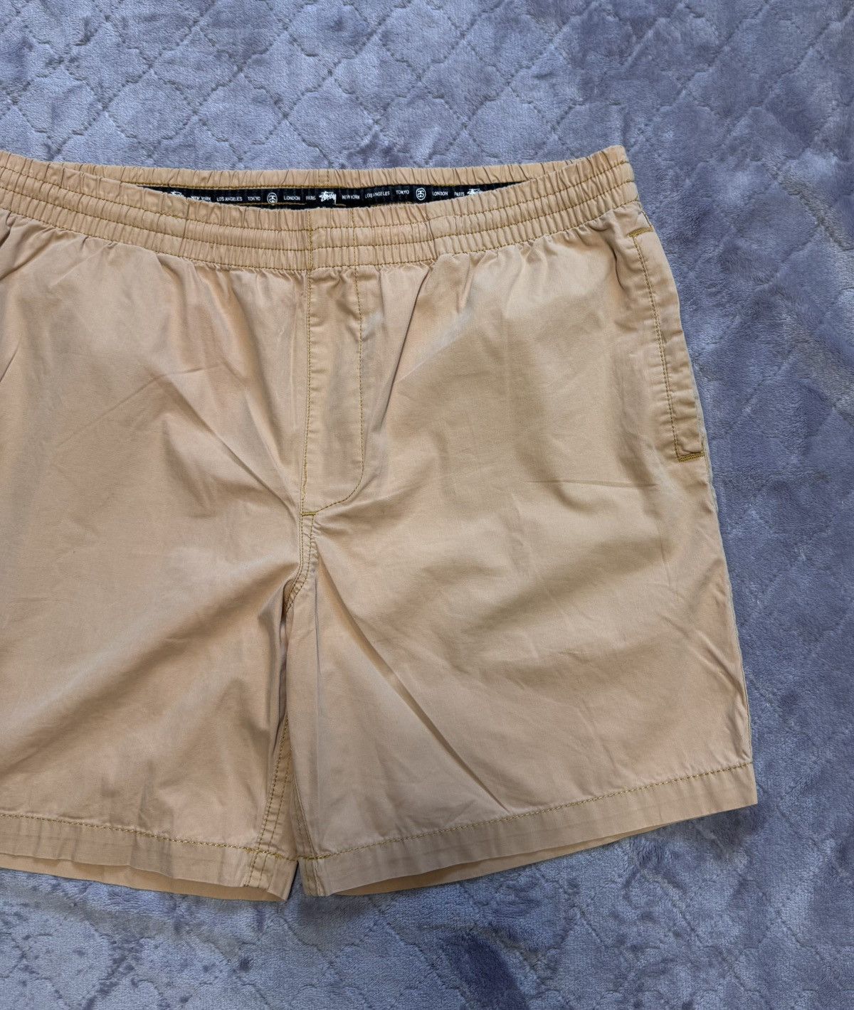 Stussy × Vintage Vintage y2k Stussy Surf Shorts Size US 32 / EU 48 - 6 Thumbnail