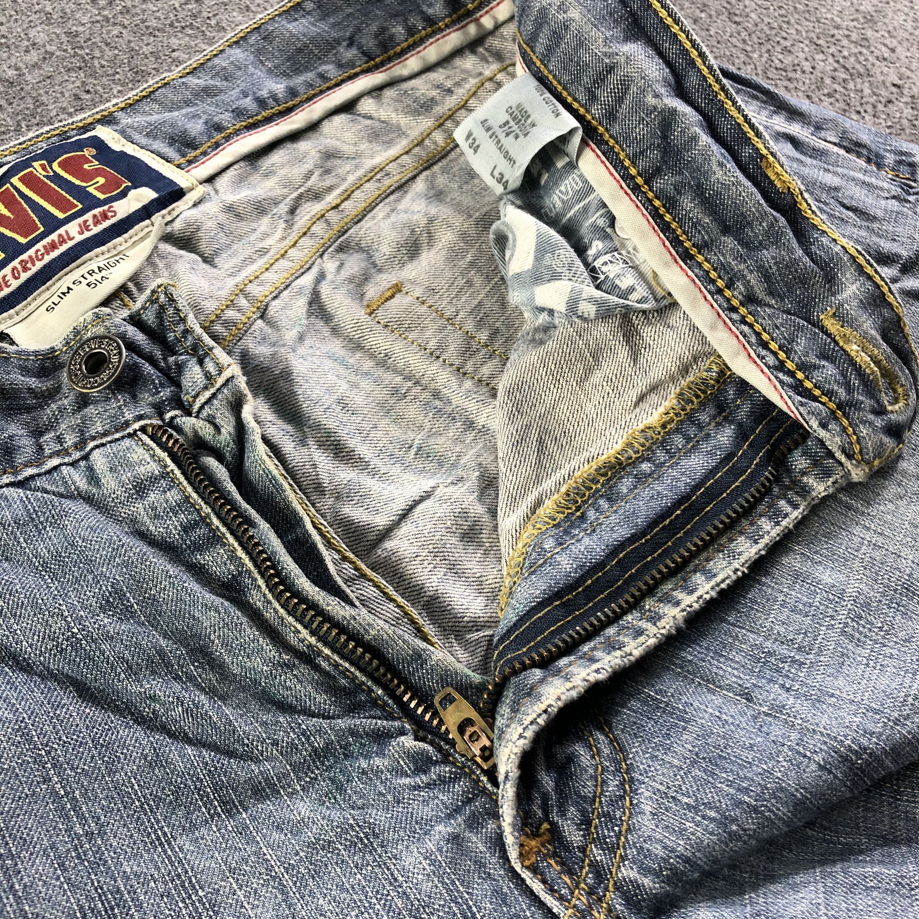 Levi's Vintage Levis 514 Jeans-J3345 Size US 35 - 9 Thumbnail