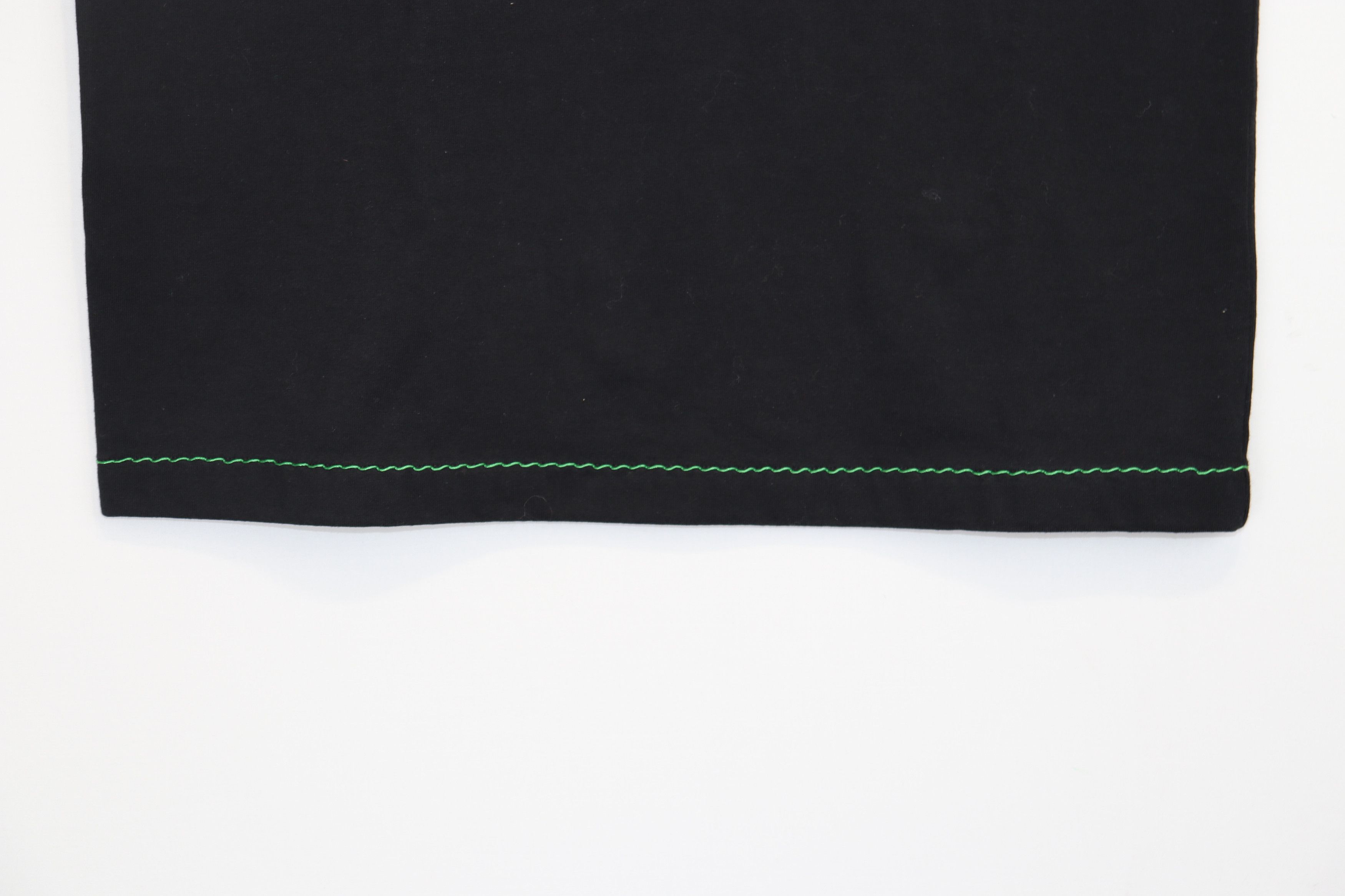 Bottega Veneta o1rshd1 Overlock Cotton Jersey T-Shirt in Black Size US S / EU 44-46 / 1 - 4 Thumbnail