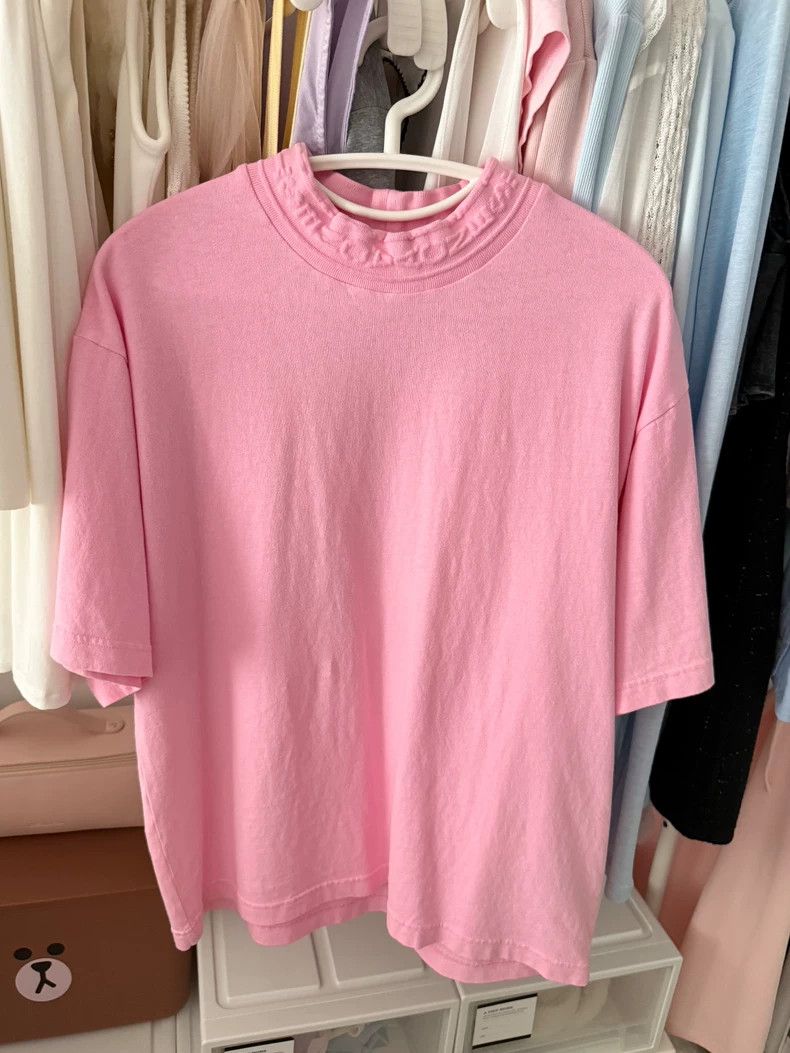 Vintage Acne Studios Pink Short Sleeve Top - dmc Size US M / EU 48-50 / 2 - 1 Thumbnail