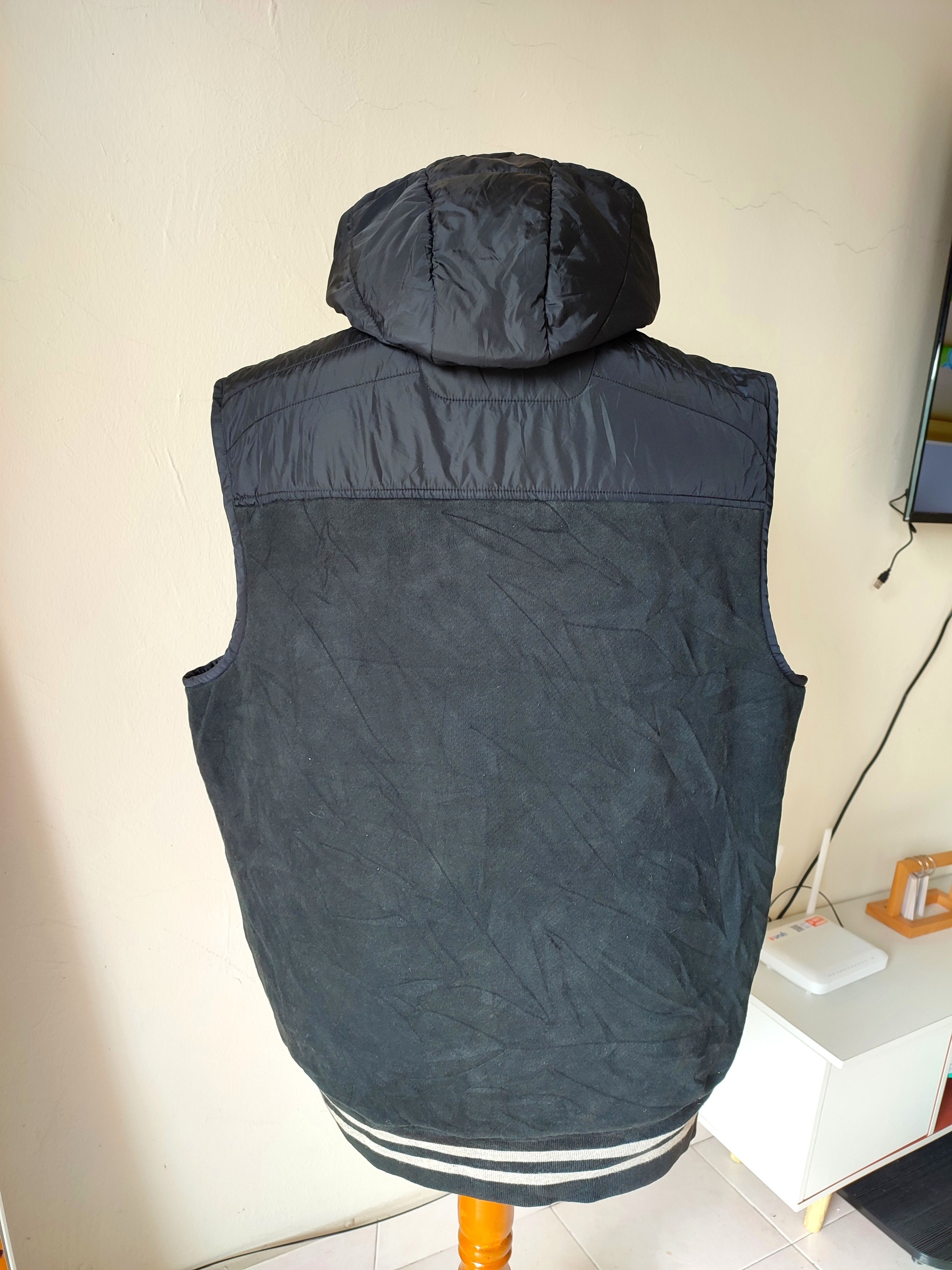 Polo Ralph Lauren Vintage Polo Ralph Lauren Sleeveless Jacket Hooded Size US XL / EU 56 / 4 - 3 Thumbnail