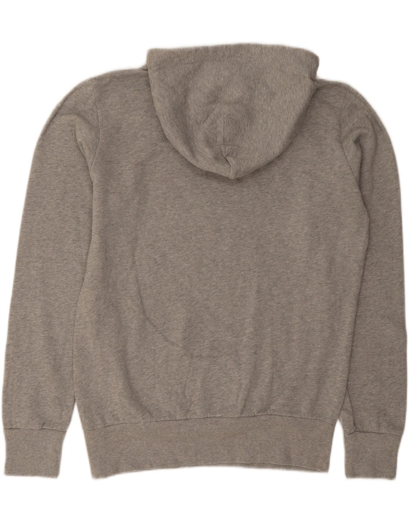 Diesel Mens Graphic Hoodie Jumper Small Grey Cotton Size US L / EU 52-54 / 3 - 1 Thumbnail