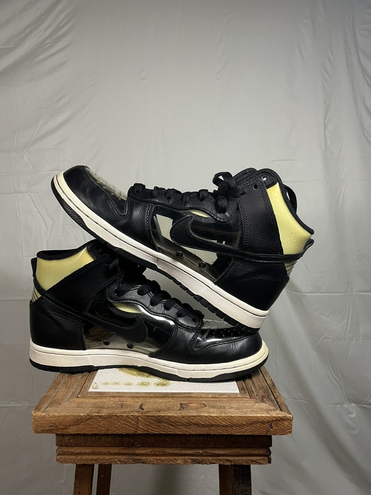 Comme des Garcons × Nike 2017 Comme des garçon x Nike dunk high ‘clear’ Size US 7 / EU 40 - 9 Thumbnail