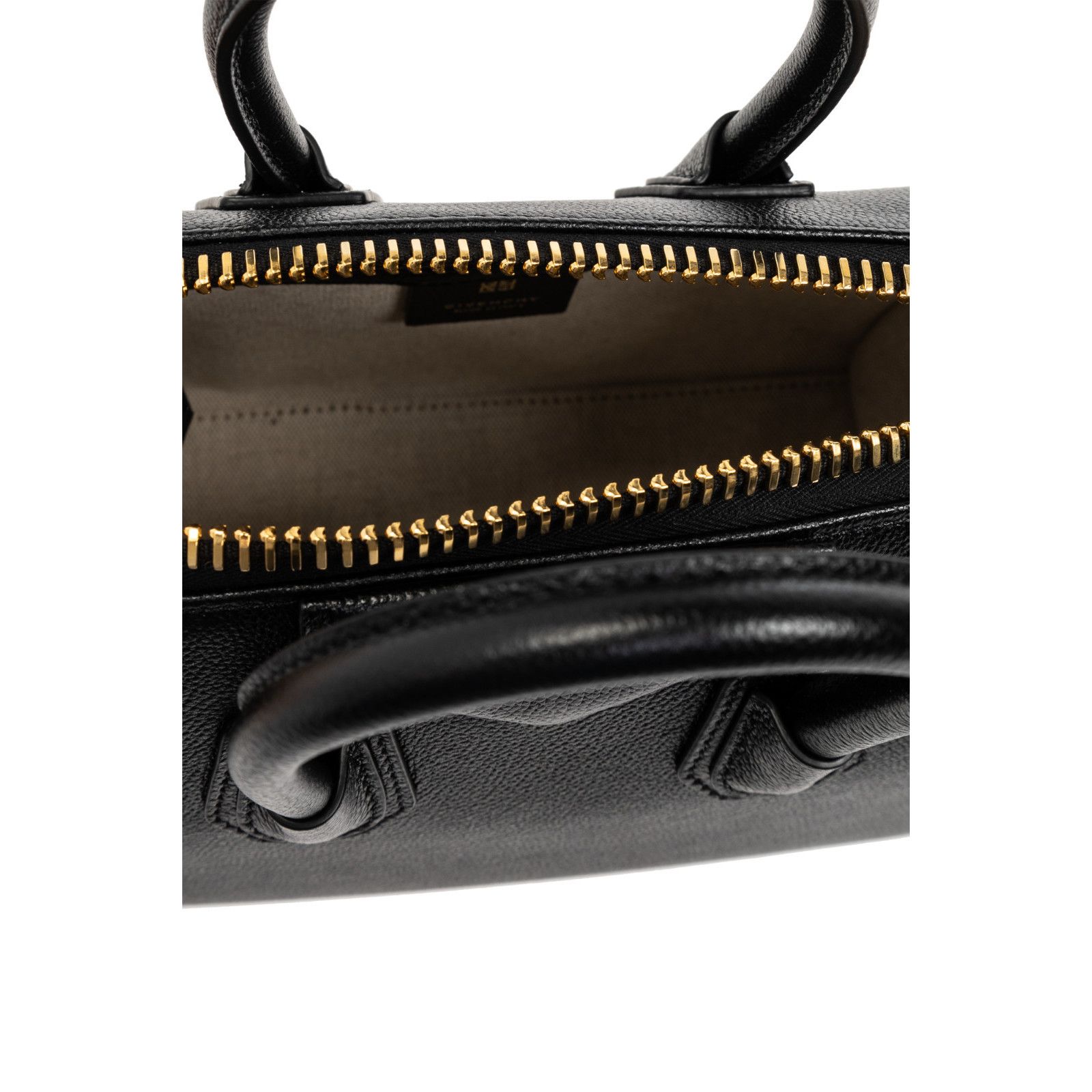 Givenchy GIVENCHY Antigona Black Grained Leather Top Handle Bag New A Size ONE SIZE - 4 Thumbnail