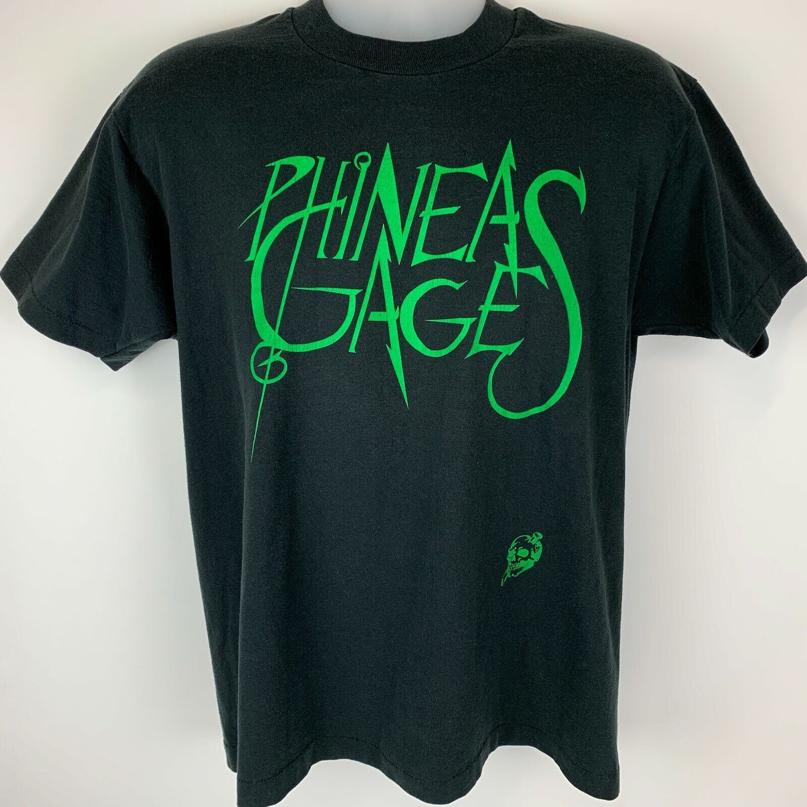 Fruit Of The Loom Vintage 90s Phineas Gage T Shirt Arizona Black L Large Size US L / EU 52-54 / 3 - 2 Thumbnail