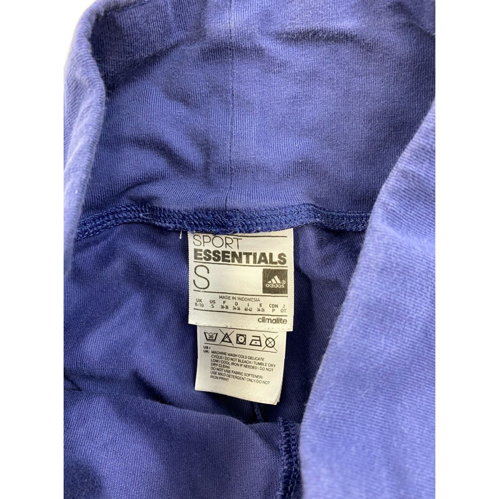 Adidas Adidas Compression Leggings Womens S Blue Running Gym & Training Yoga | adidas Originals | Regular Size S Womens Blue Size 28" / US 6 / IT 42 - 5 Thumbnail