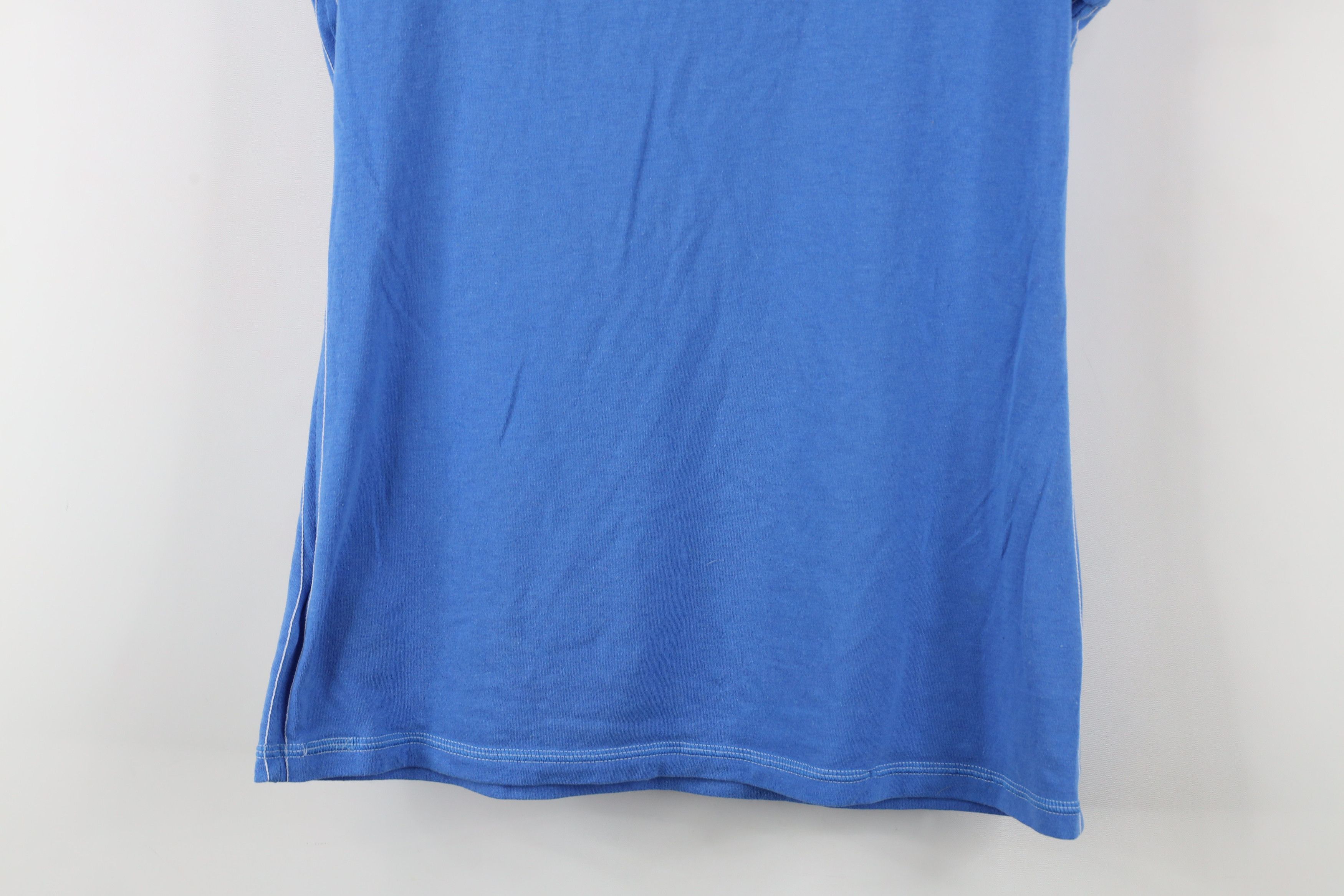 Vintage Vintage NFL Detroit Lions Football V-Neck T-Shirt Blue Size L / US 10 / IT 46 - 13 Thumbnail