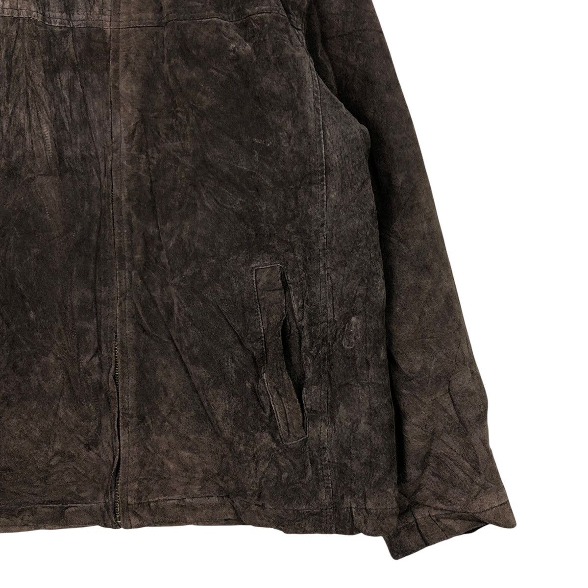 Japanese Brand 🔥VINTAGE BIKER LEATHER JACKET UNBRANDED ISSEY MIYAKE Size US S / EU 44-46 / 1 - 5 Thumbnail