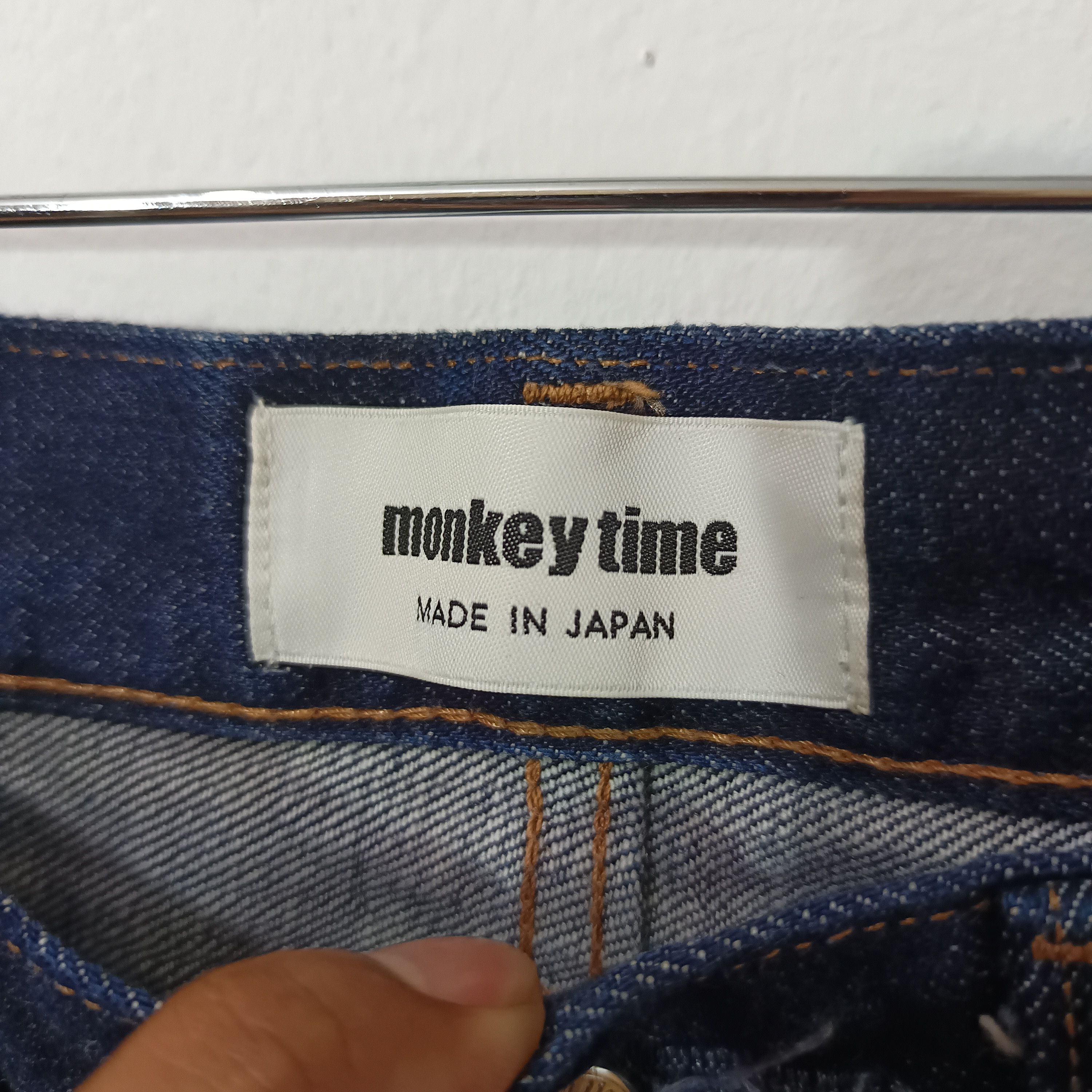 Japanese Brand × United Arrows × monkey time MONKEY TIME JAPAN SELVEDGE DENIM PANTS Size US 32 / EU 48 - 4 Thumbnail