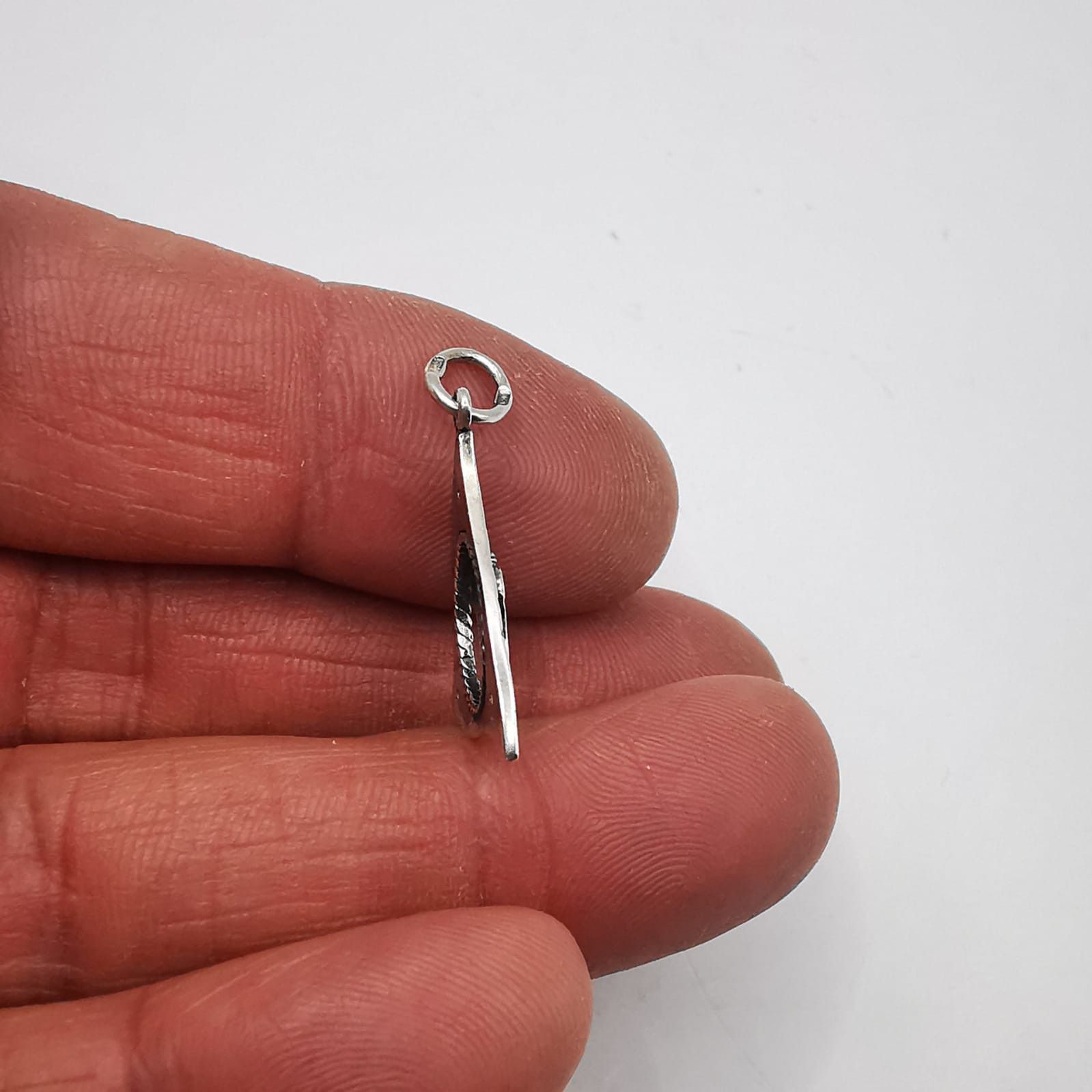 Sterling Silver Vintage Elegant Pendant "Taurus" made of 925 silver 1.86g Size ONE SIZE - 5 Thumbnail