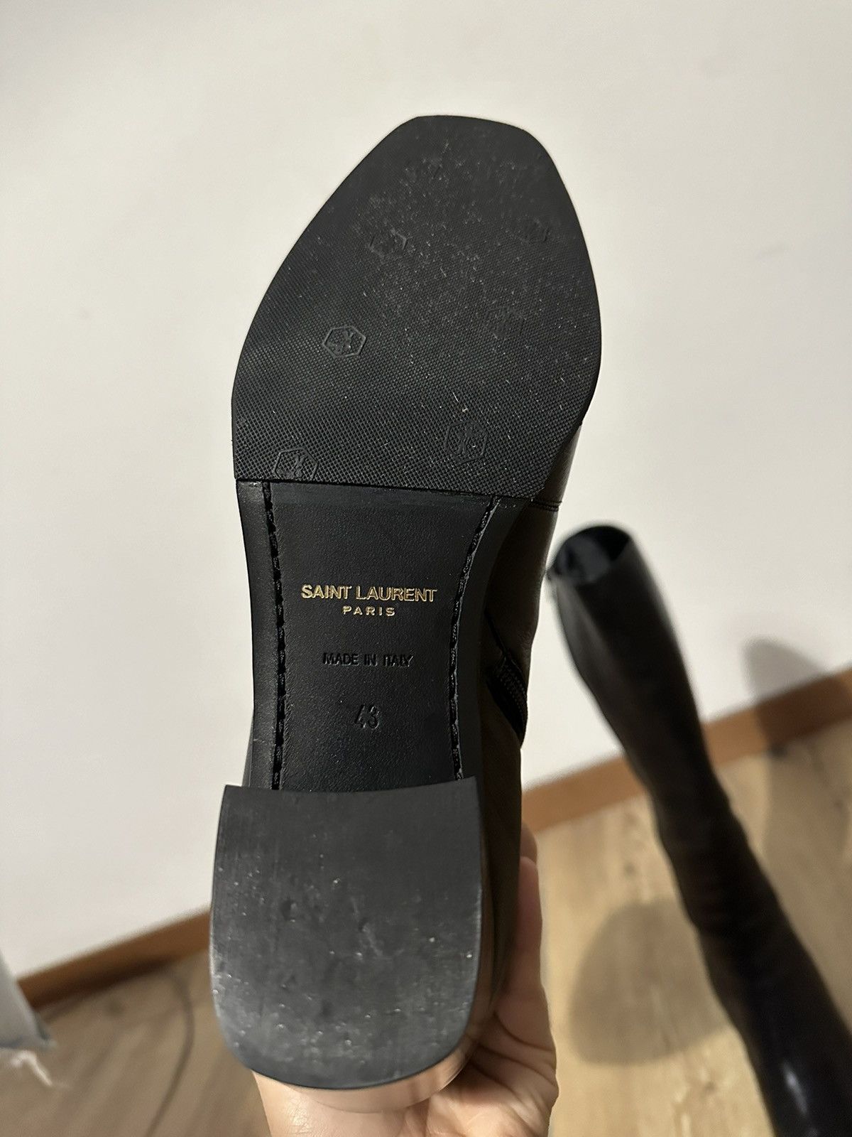 Anthony Vaccarello [43] FW23 70mm Otto Zip up high leather boots Size US 10 / EU 43 - 9 Thumbnail