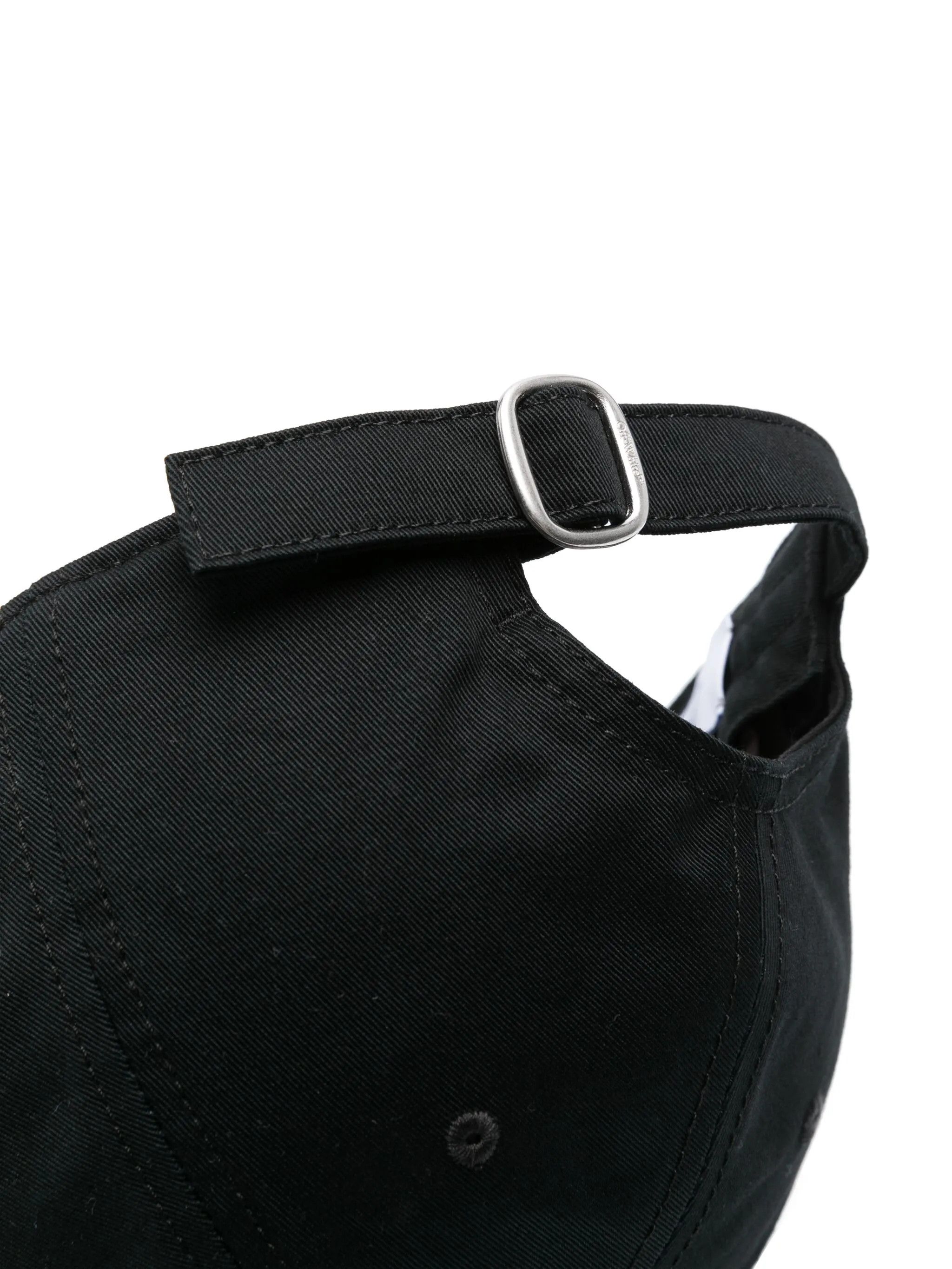 Off-White o1y0225 Size : M / Logo Hat / Cap in Black Size ONE SIZE - 2 Thumbnail