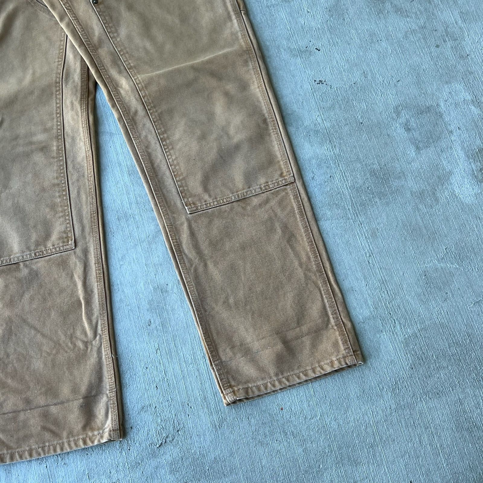 Carhartt × Vintage Carhartt brown double knee work wear carpenter pants Size US 32 / EU 48 - 3 Thumbnail