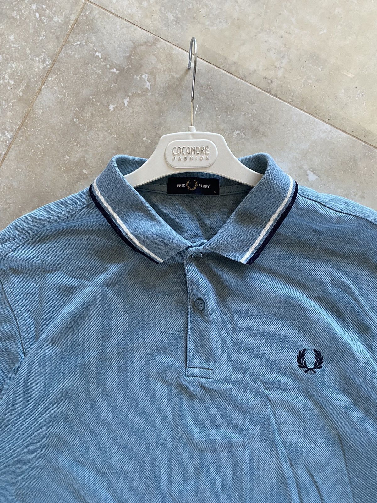 Fred Perry Vintage Fred Perry Polo Basic Streetwear Y2K Casual Size US L / EU 52-54 / 3 - 5 Thumbnail
