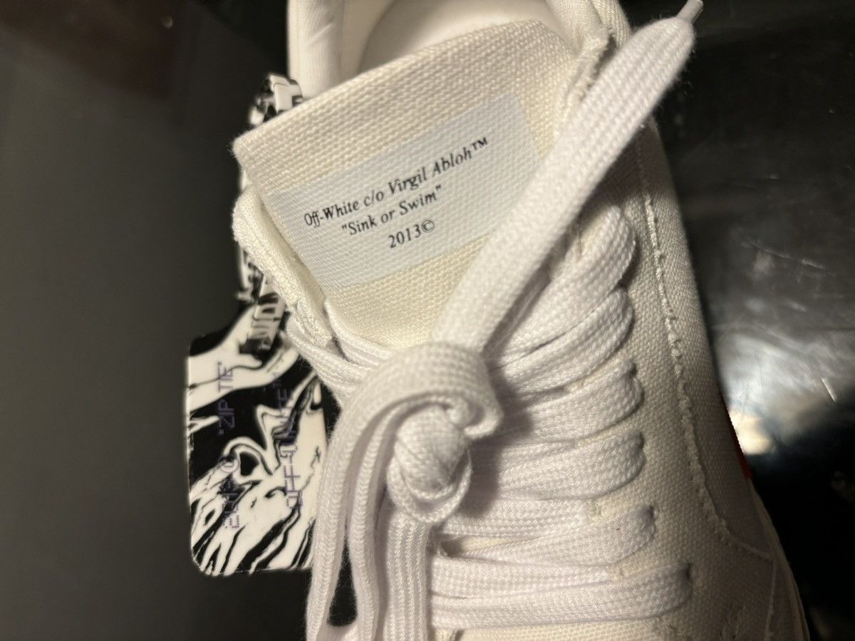 Off-White OFF-WHITE Vulc Low Canvas White Violet SS20 Size US 8 / IT 38 - 8 Thumbnail