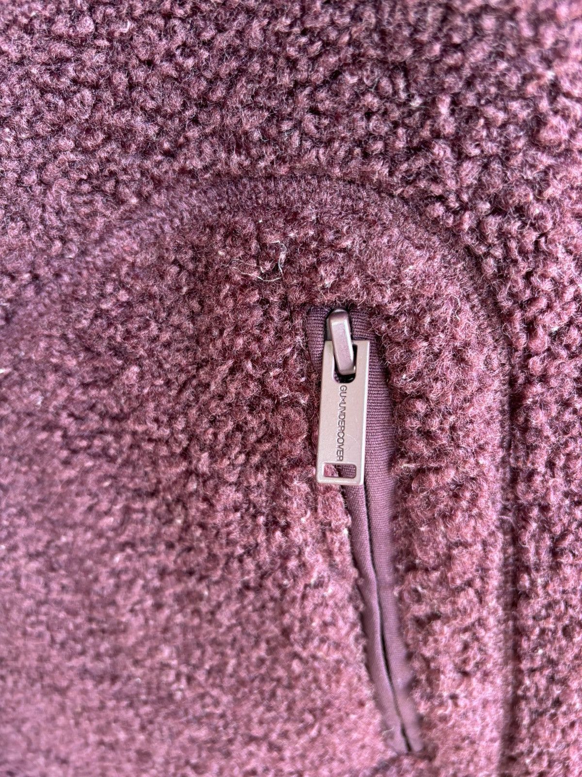 Undercover Gu X Undercover Hooded Sherpa Fleece Long Jacket Size US S / EU 44-46 / 1 - 9 Thumbnail