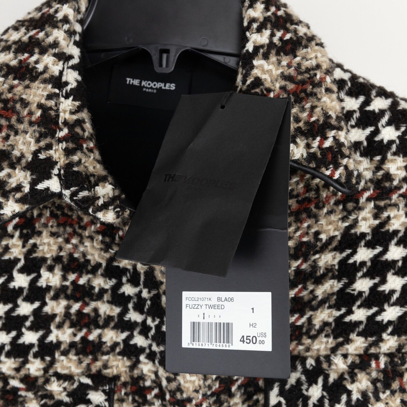 The Kooples The Kooples Women Tweed Jacket Black Size 1/S Size S / US 4 / IT 40 - 5 Thumbnail
