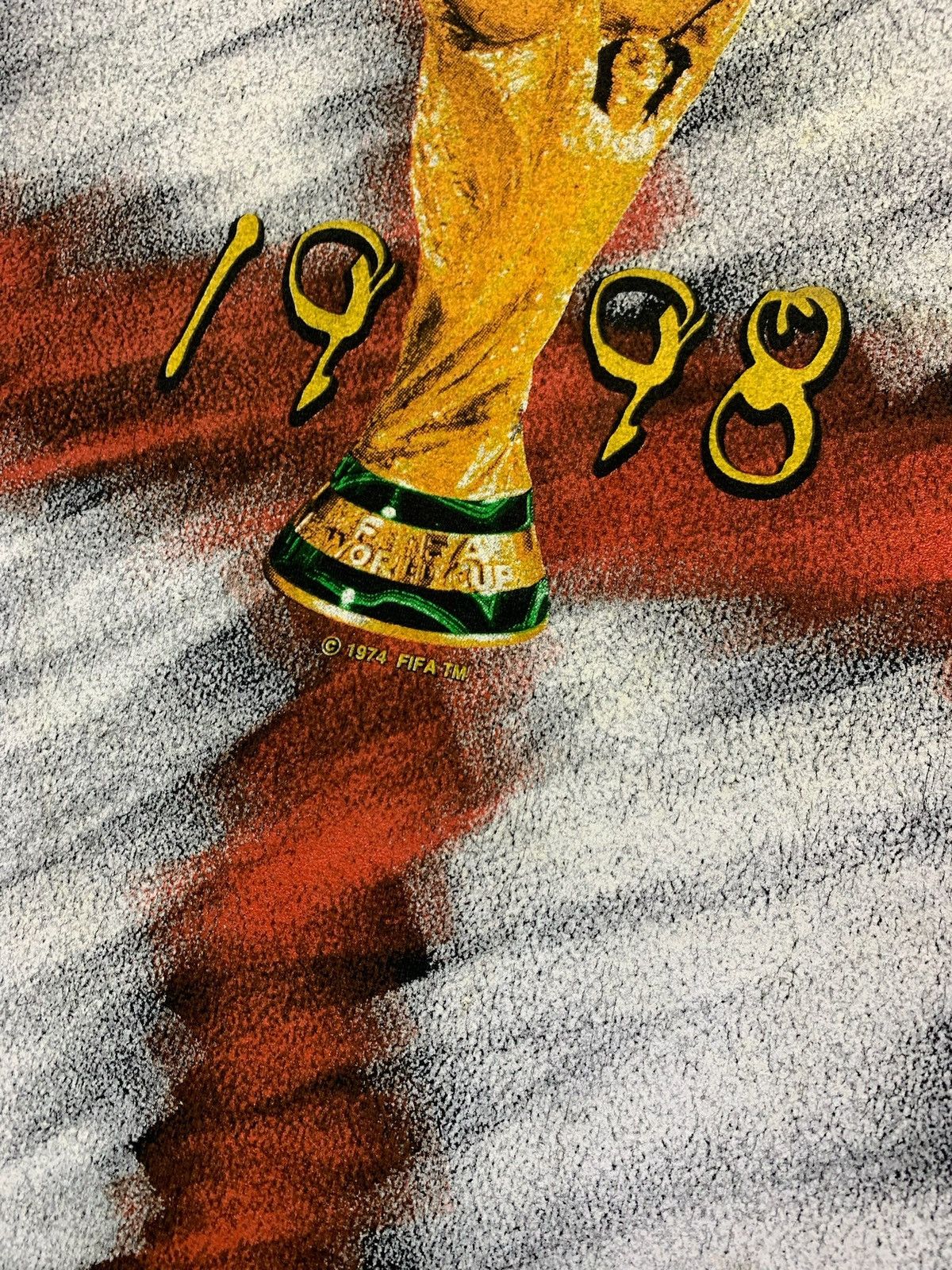 Adidas × Vintage Vintage adidas France World Cup 1998 rare England soccer tee Size US M / EU 48-50 / 2 - 3 Thumbnail