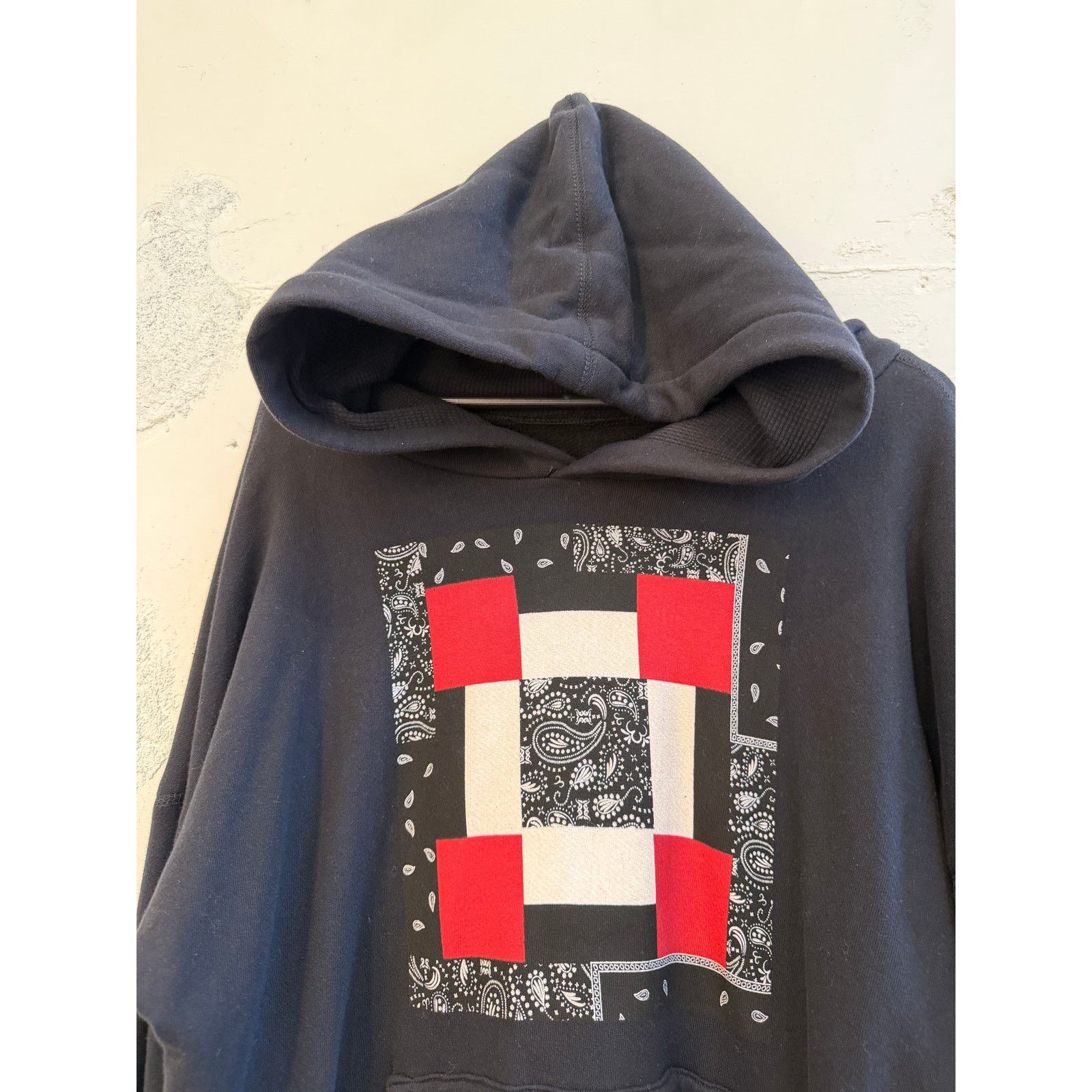 Greg Lauren Greg Lauren SAMPLE Gee's Bend Mosaic Hoodie Size US M / EU 48-50 / 2 - 3 Thumbnail